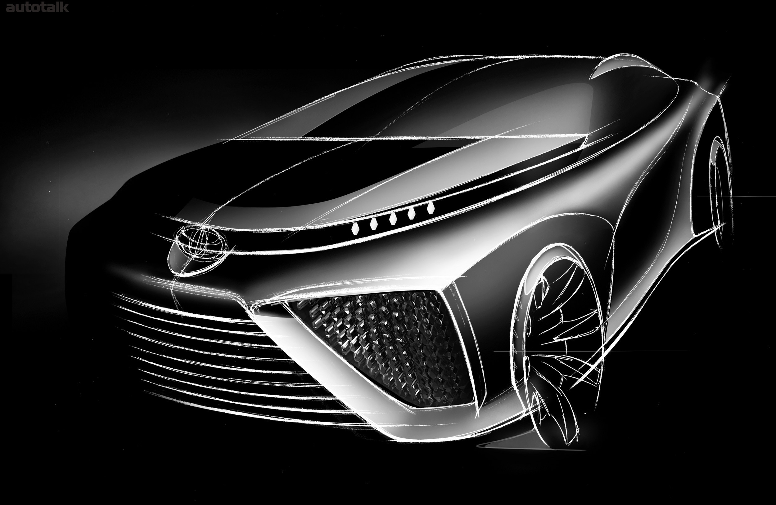 2014 Toyota Fuel Cell Vehicle Concept