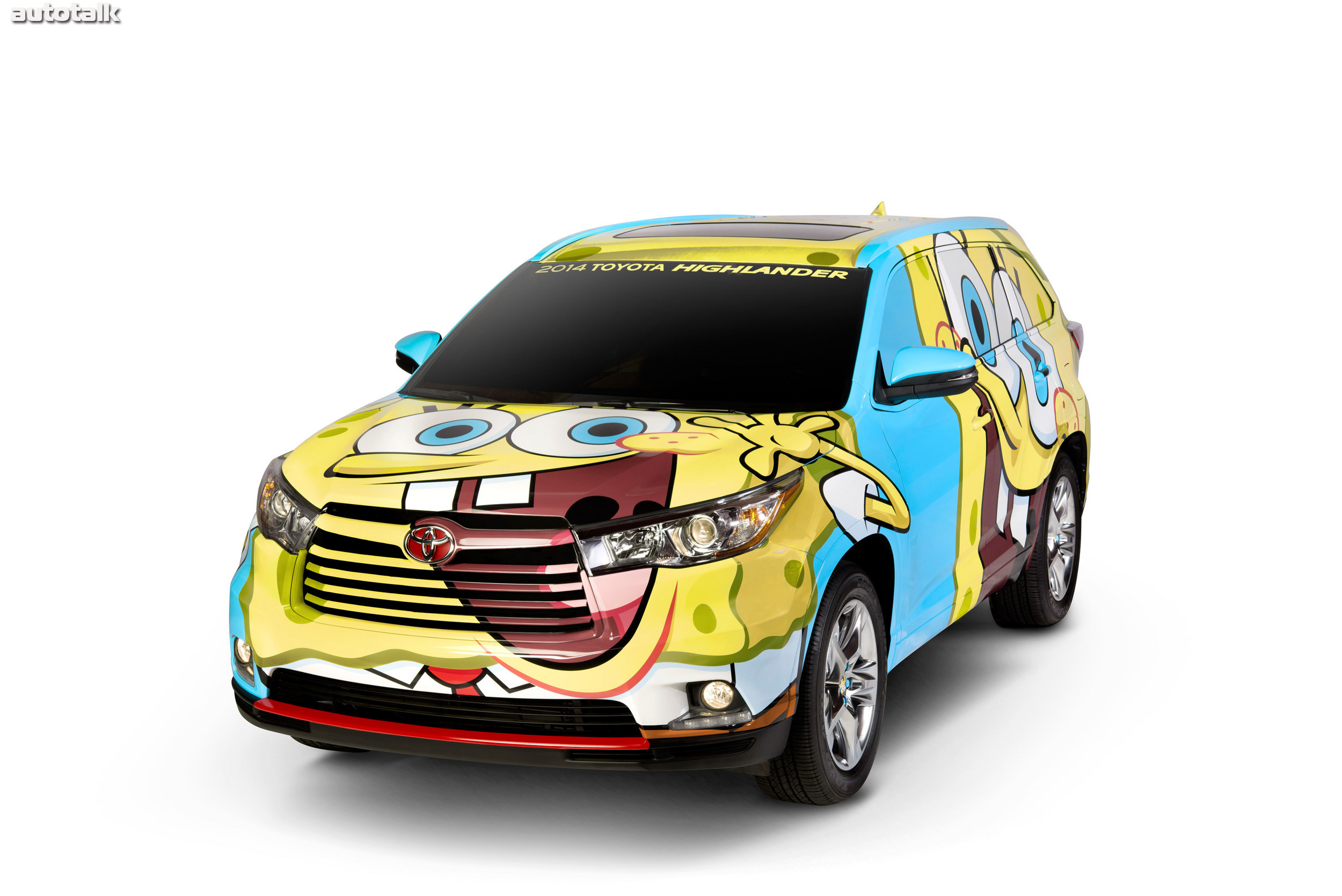 2014 Toyota Highlander SpongeBob SquarePants-Inspired