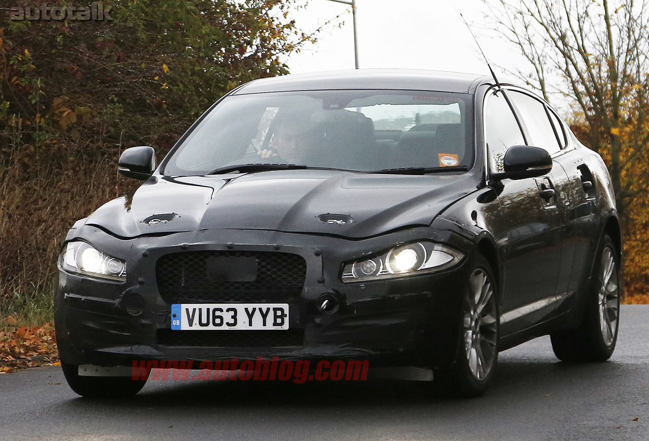 2016 Jaguar Xf Mule Spy Shots