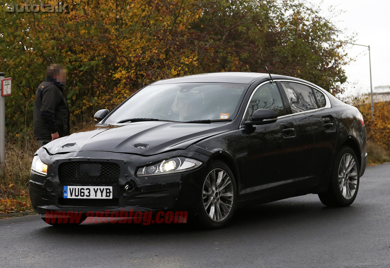 2016 Jaguar Xf Mule Spy Shots