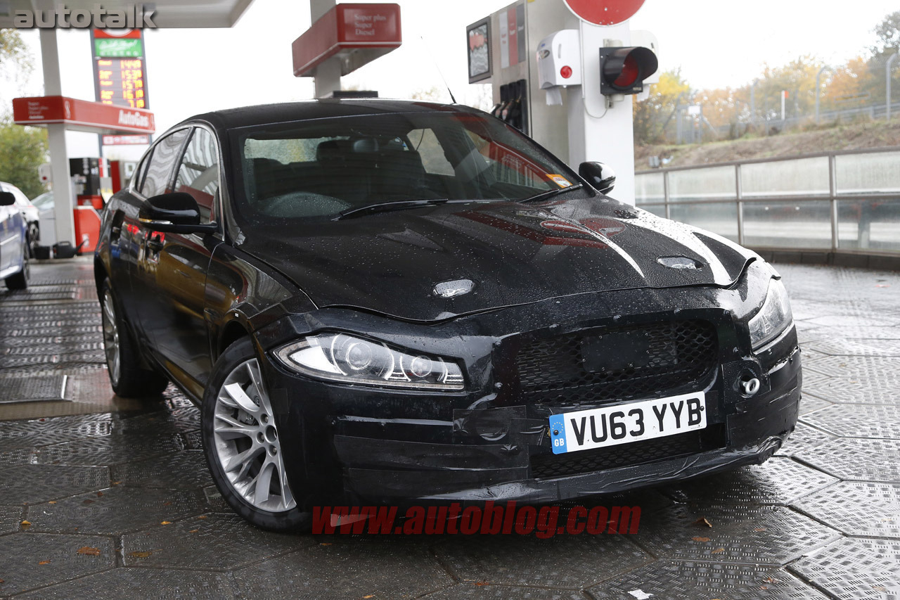2016 Jaguar Xf Mule Spy Shots