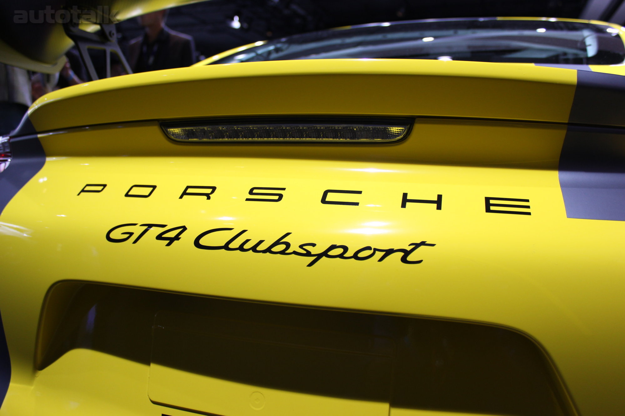 2016 Porsche Cayman GT4 Clubsport