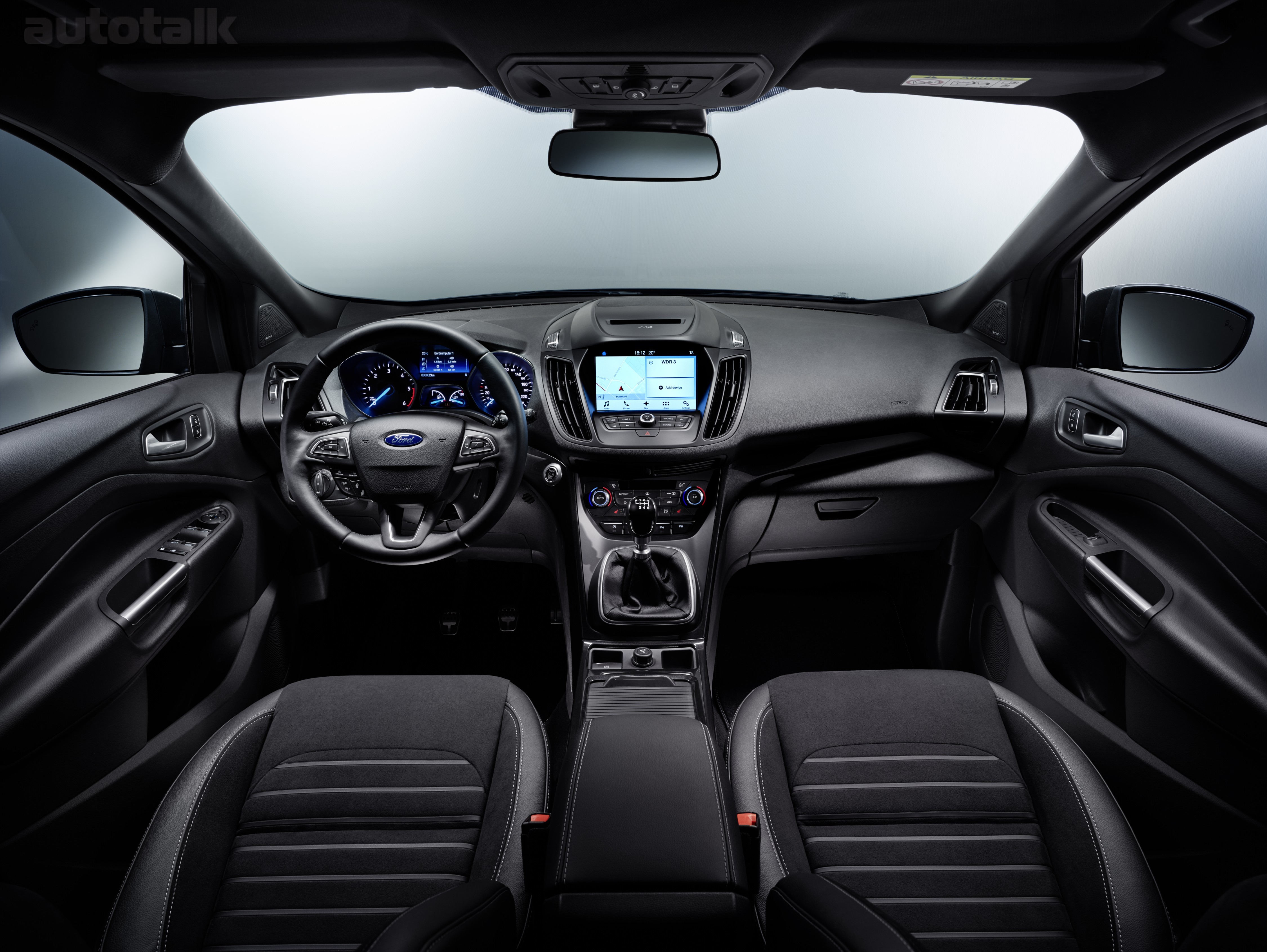 2017 Ford Kuga SUV Interior Dashboard