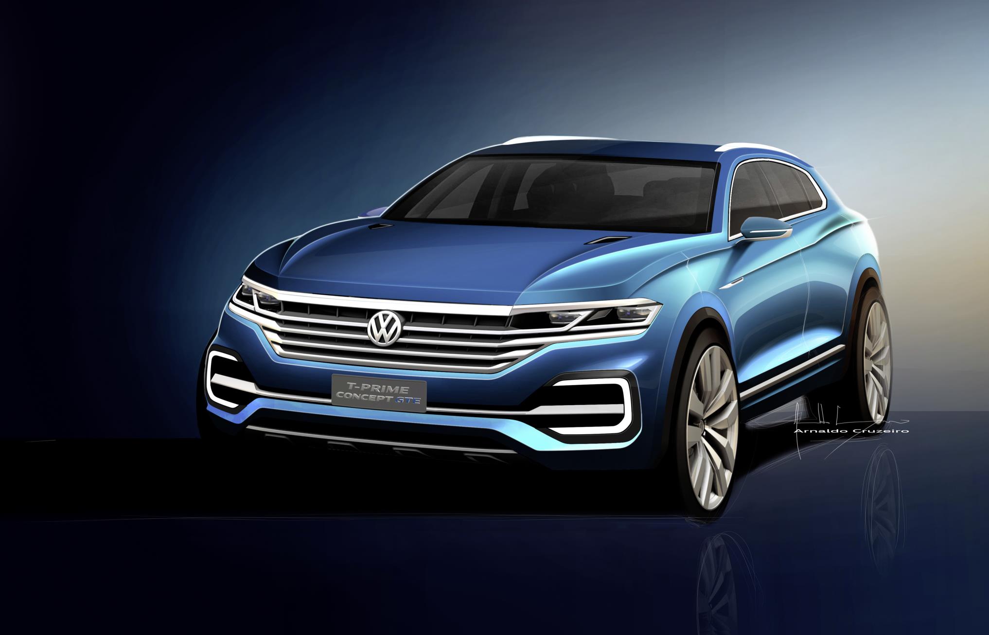 2017 Volkswagen T-Prime Concept GTE