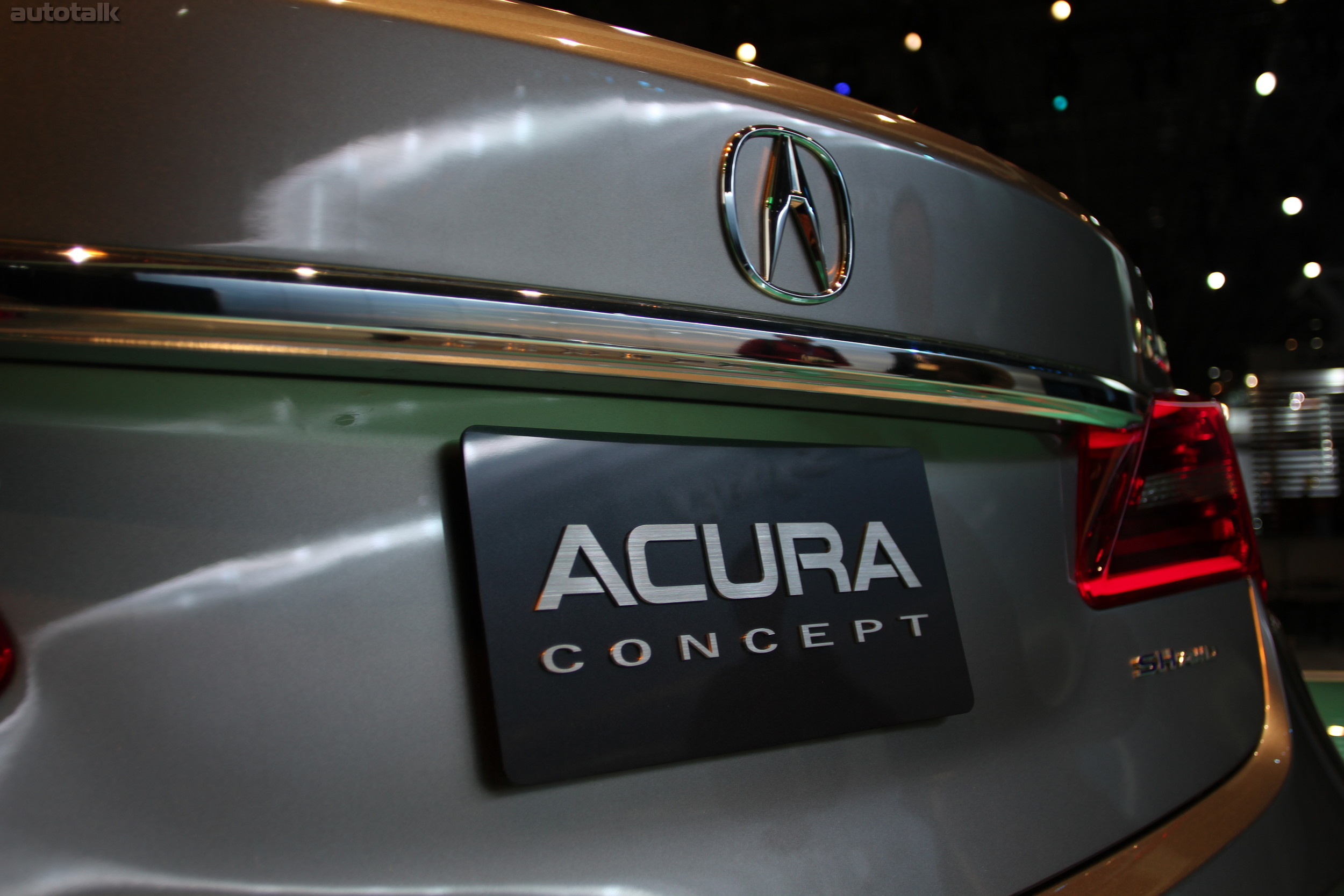 Acura RLX Concept Live Shots
