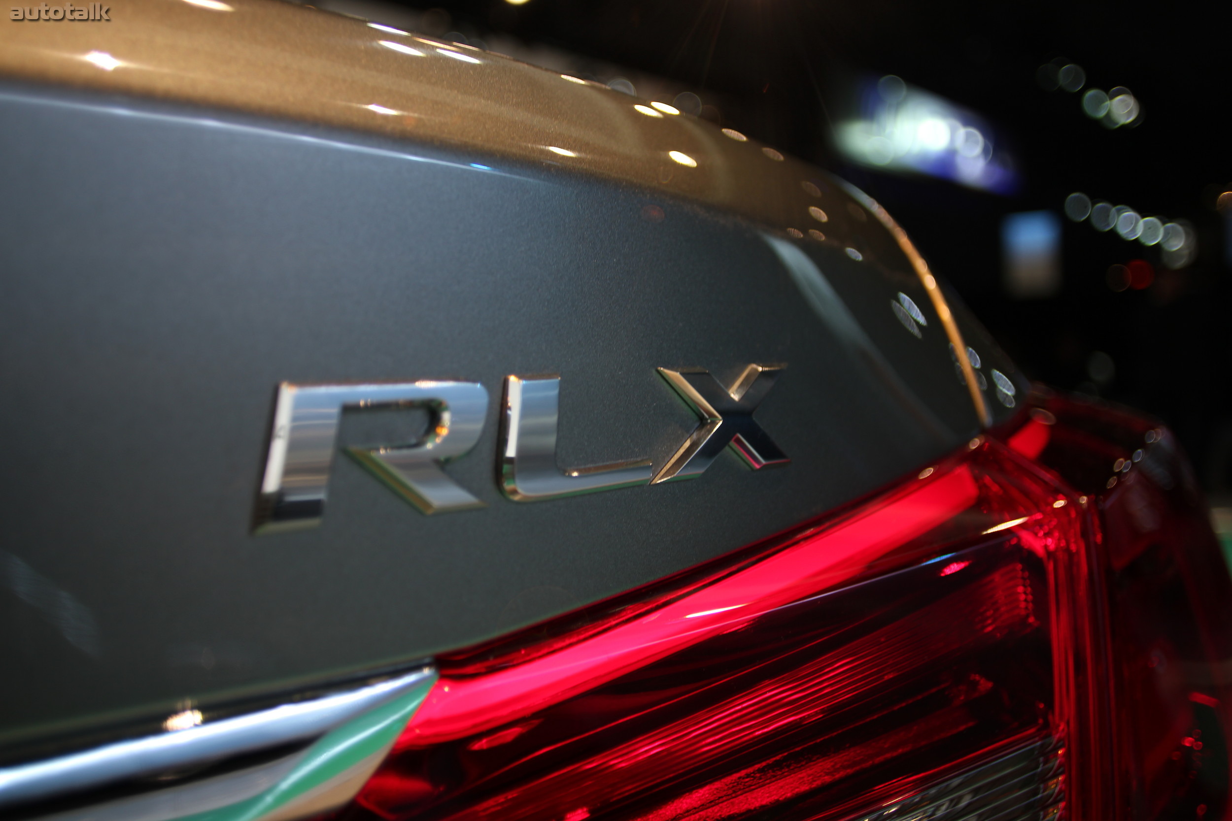 Acura RLX Concept Live Shots