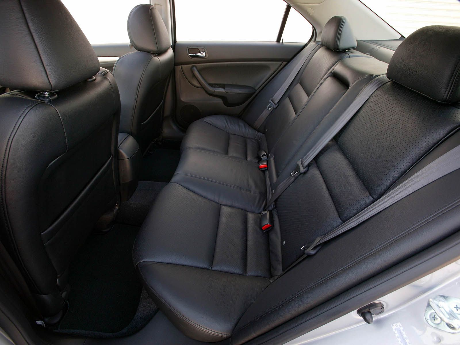 Acura TSX Interior Rear Seats