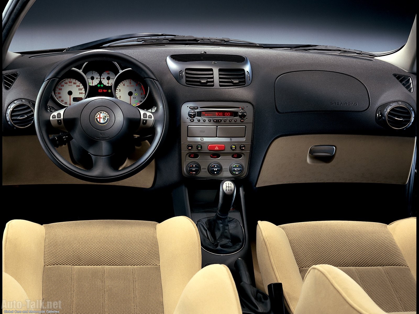 Alfa Romeo 147 Interior Front