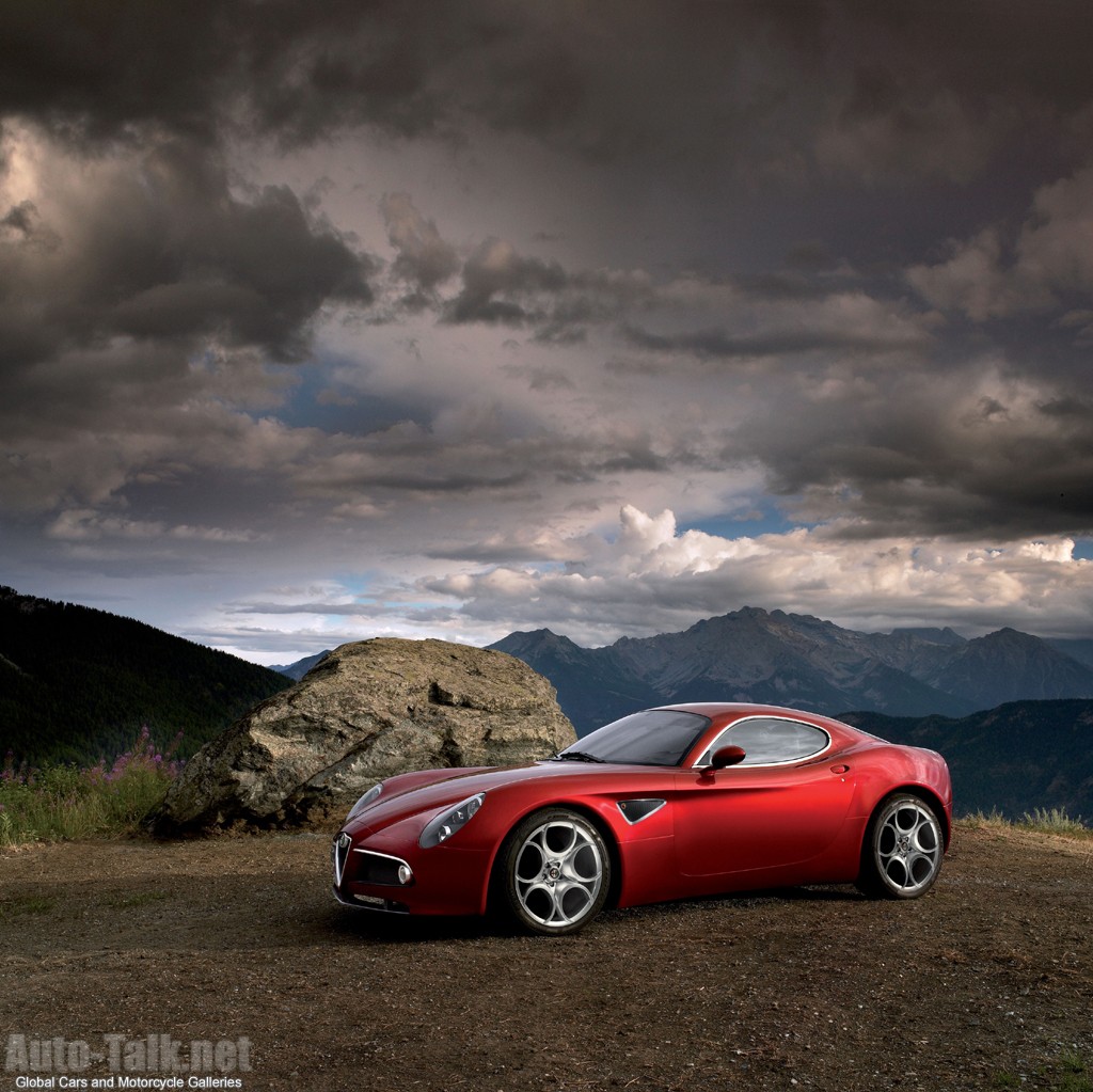 Alfa Romeo officially unveiled their 8C Competizione