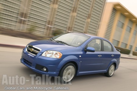 All New 2007 Chevrolet Aveo Sedan