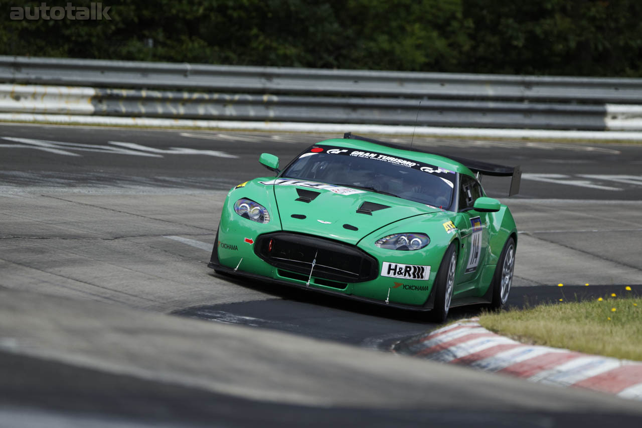 Aston Martin V12 Zagato at the Nurburgring