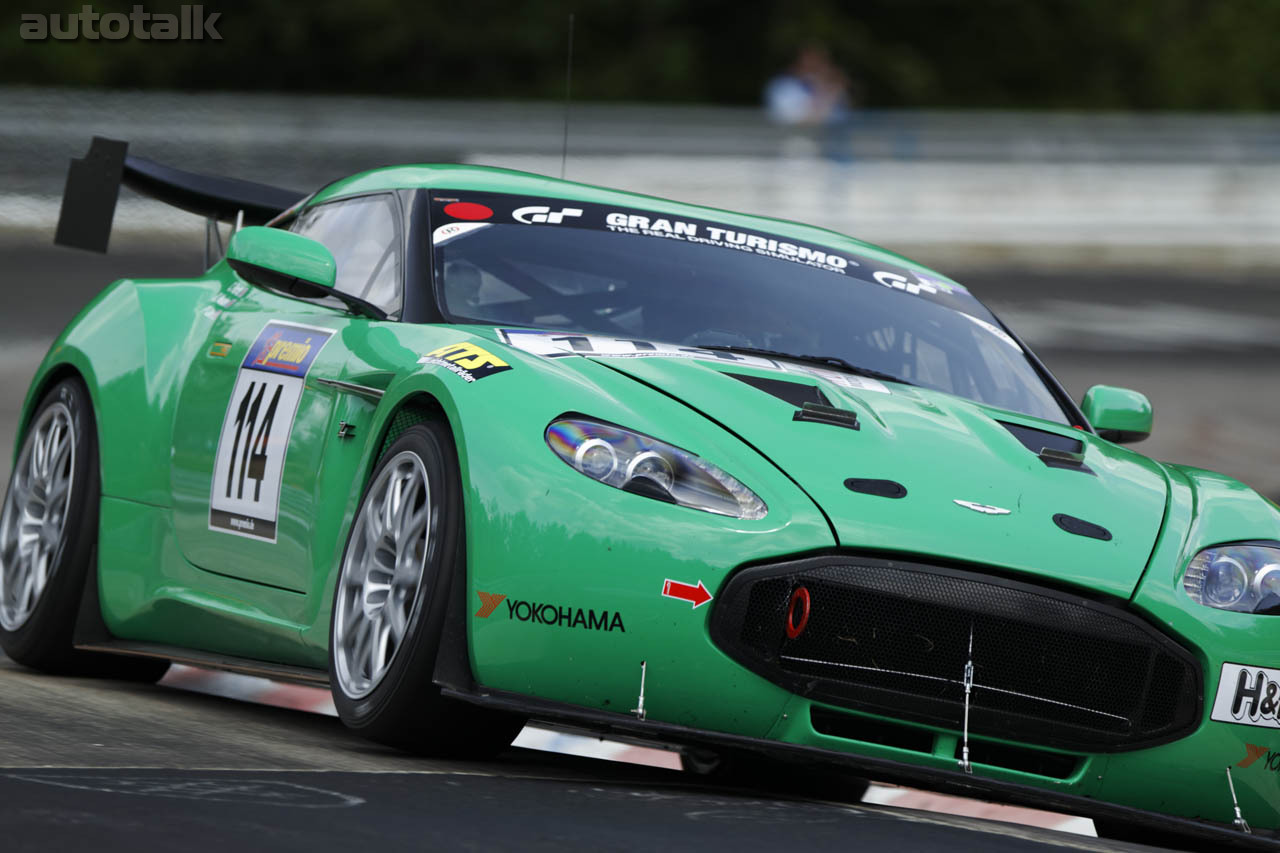 Aston Martin V12 Zagato at the Nurburgring