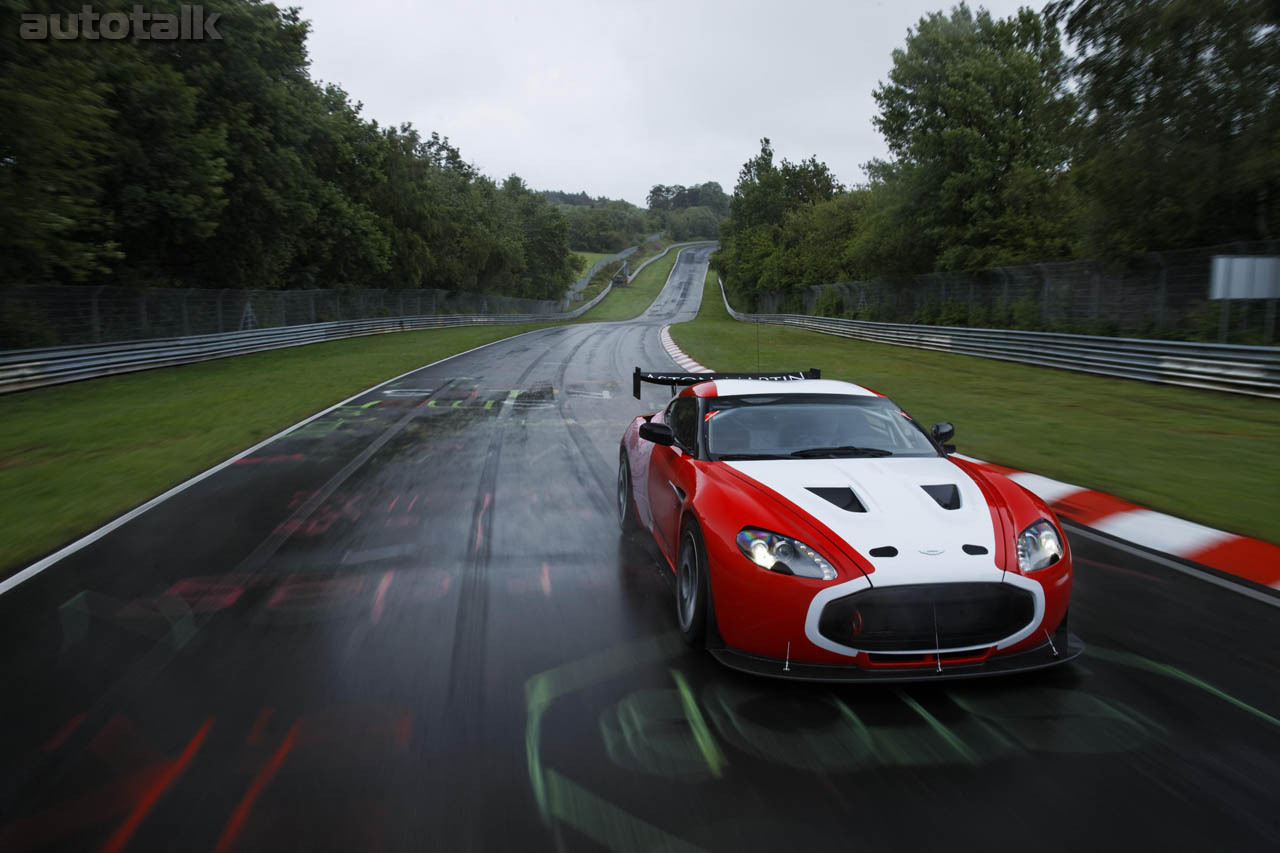Aston Martin V12 Zagato at the Nurburgring