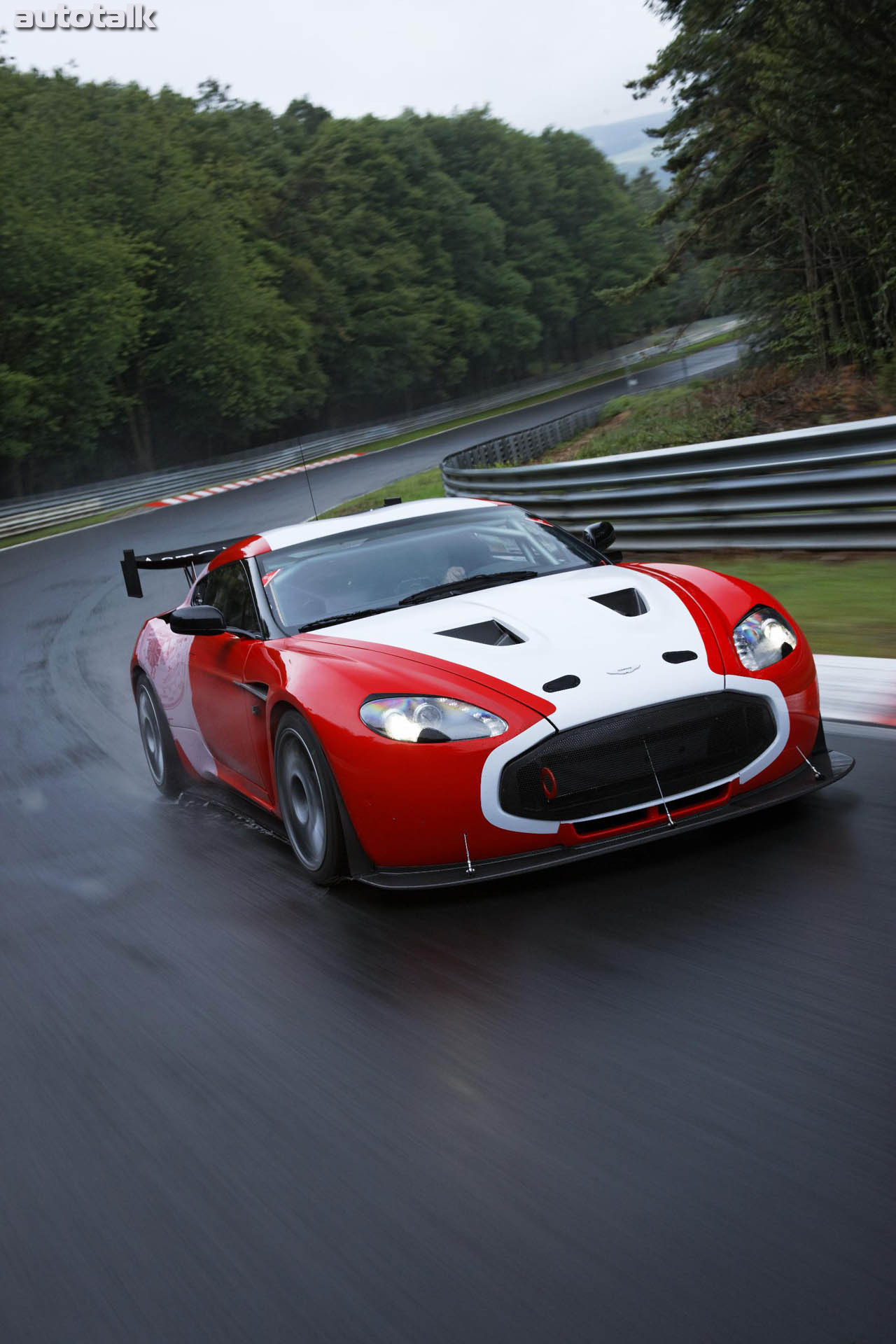 Aston Martin V12 Zagato at the Nurburgring