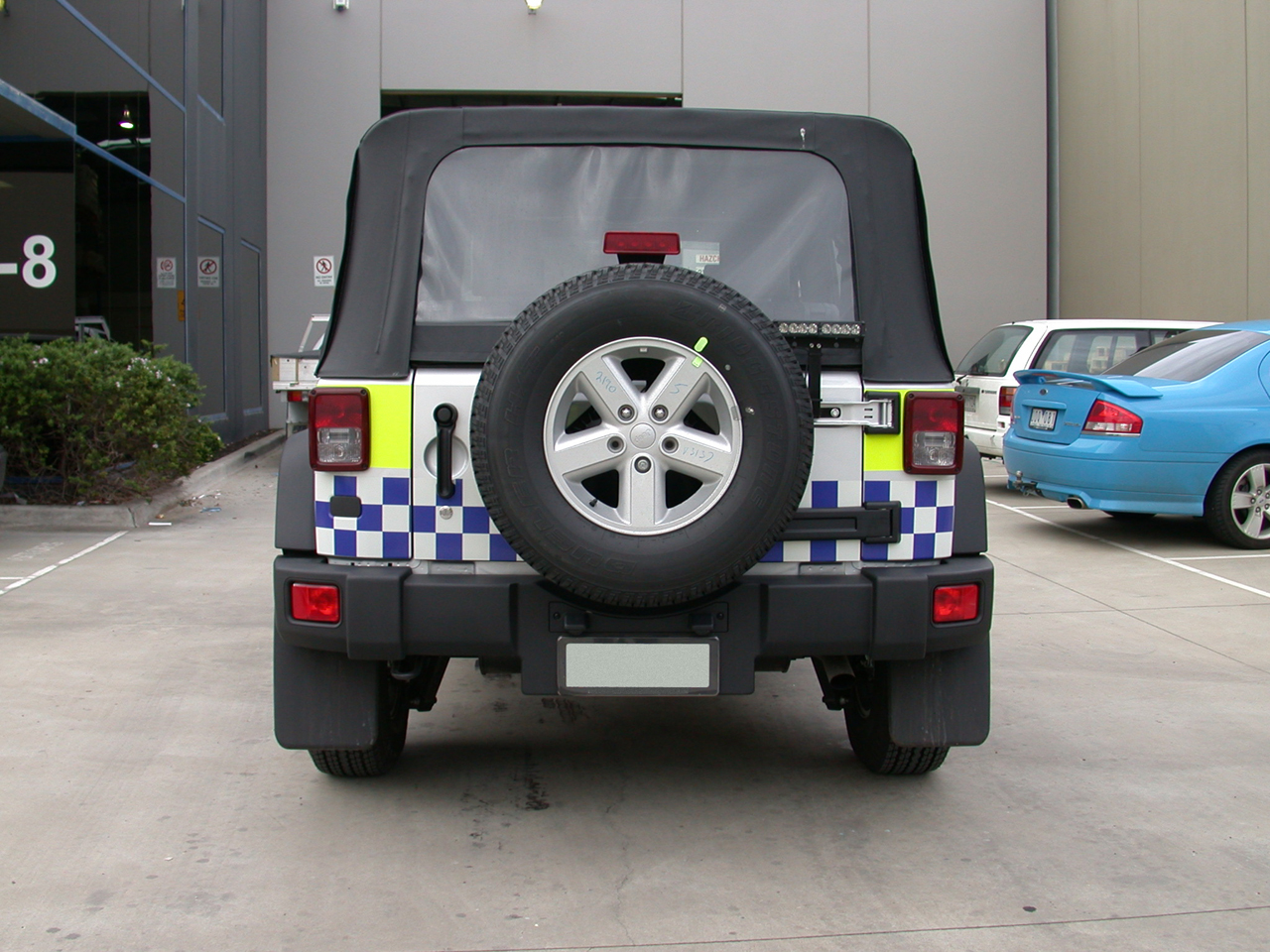 Australian Police Jeep Wrangler