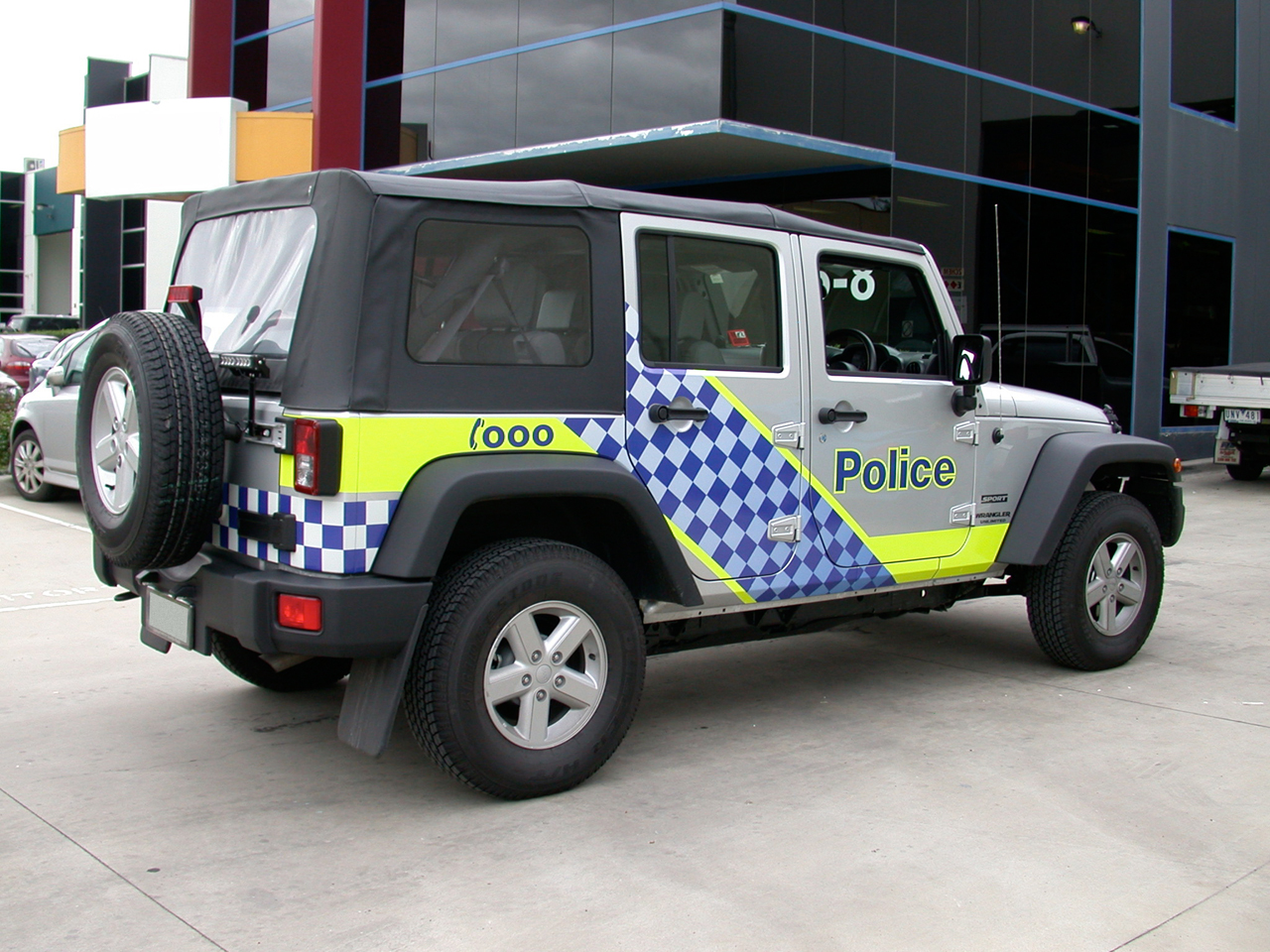 Australian Police Jeep Wrangler