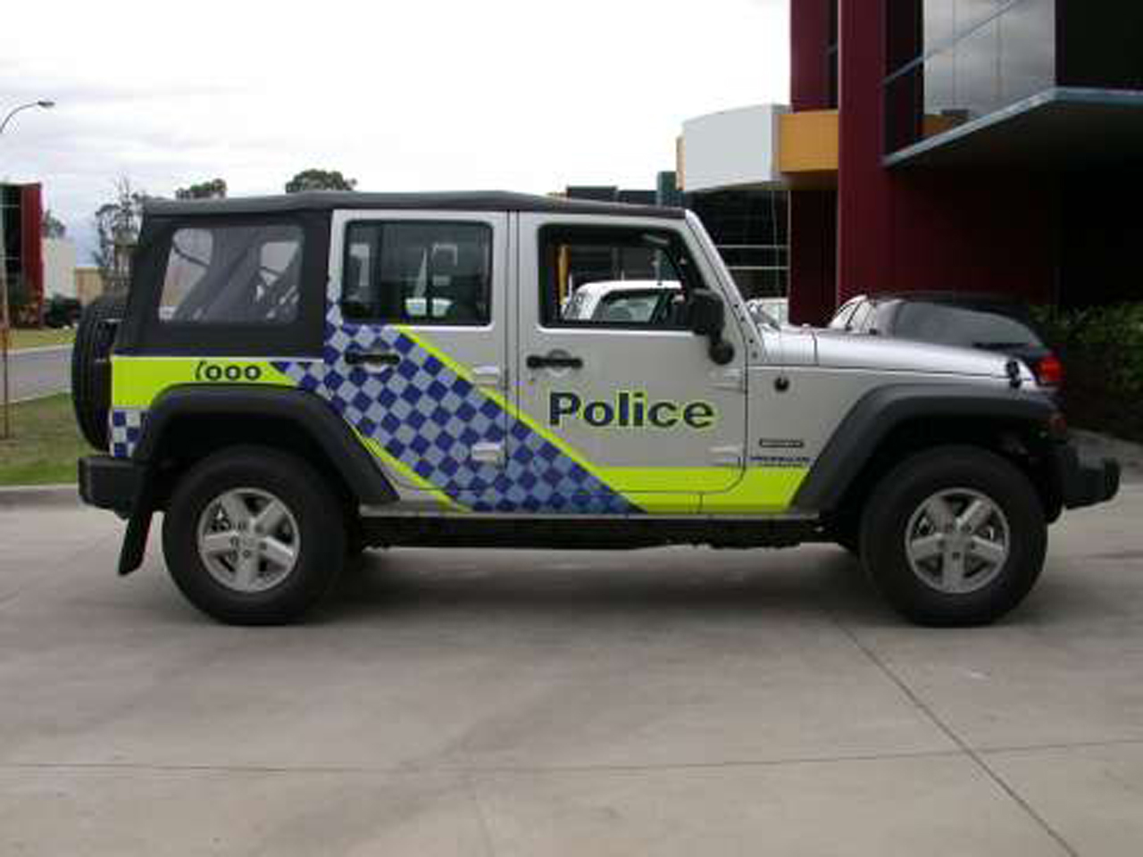 Australian Police Jeep Wrangler