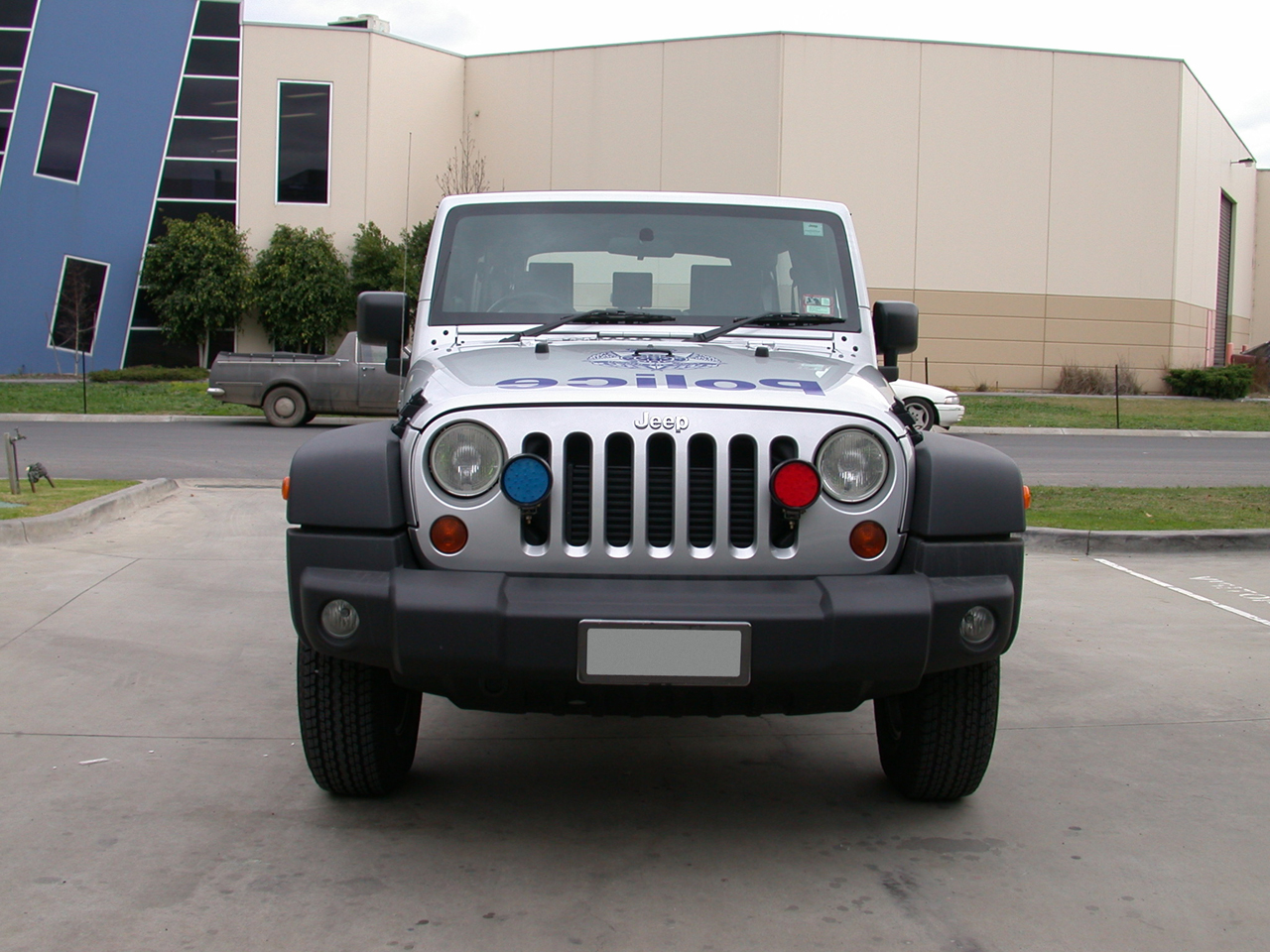 Australian Police Jeep Wrangler