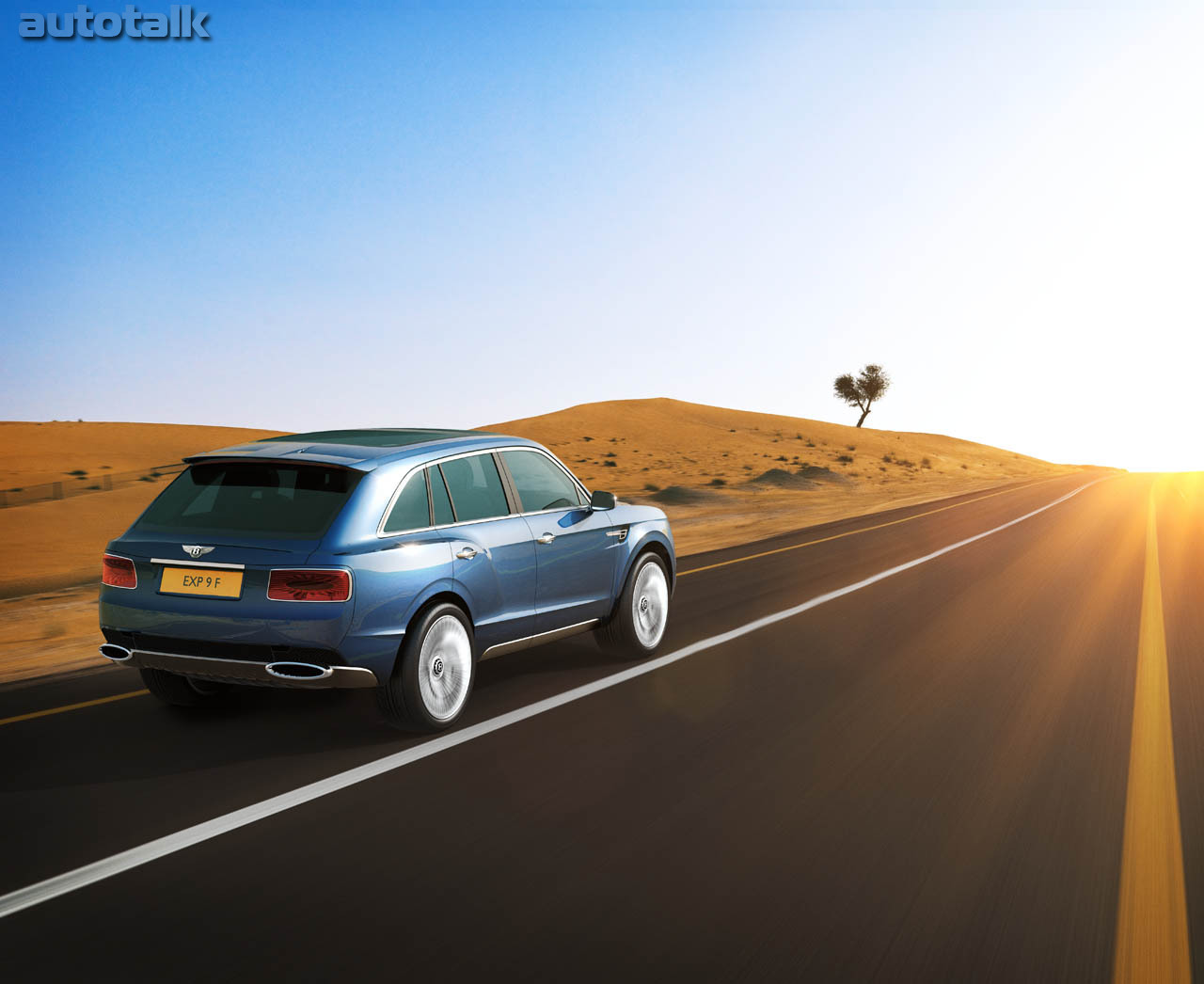 Bentley EXP 9 F Concept