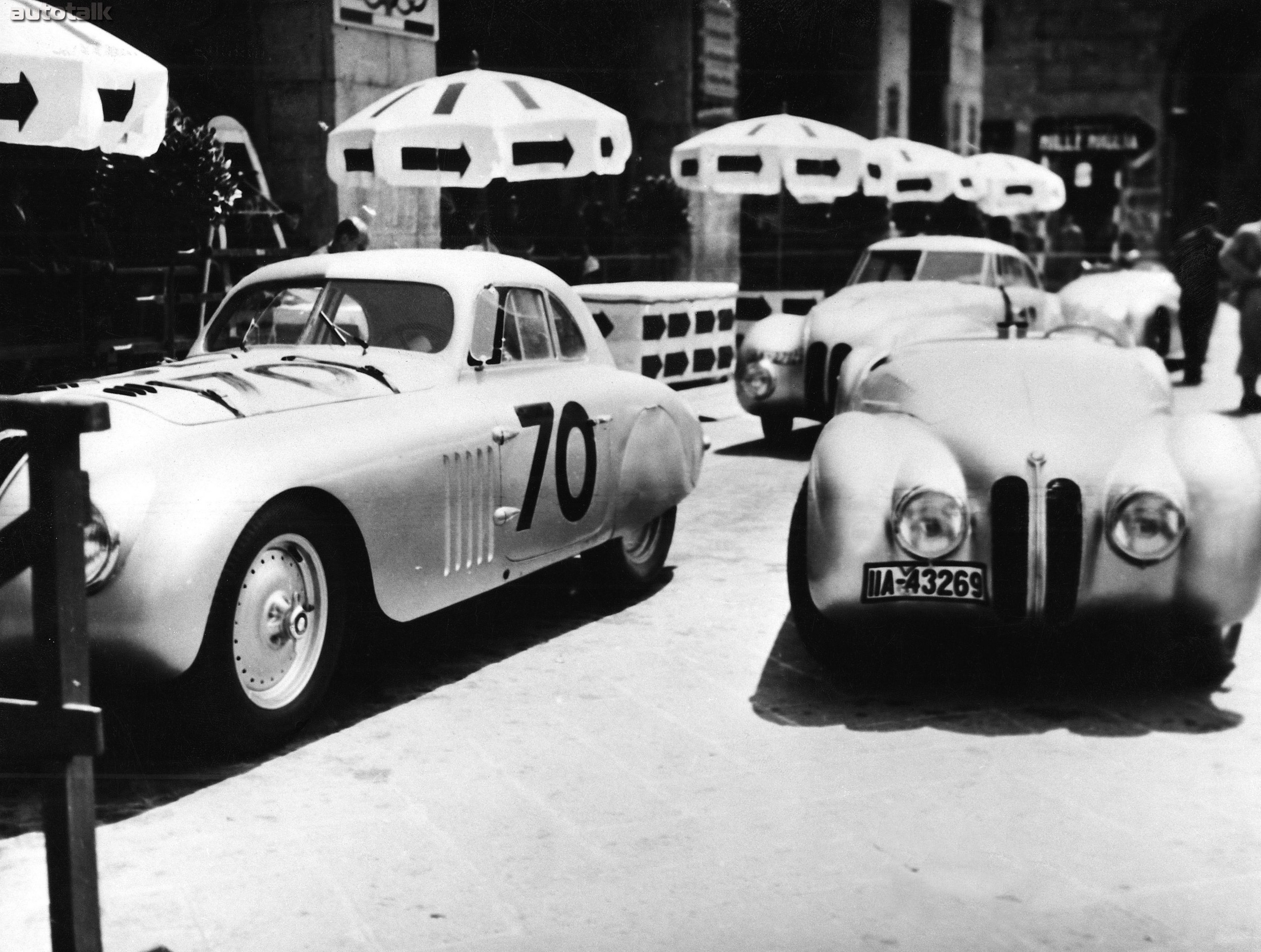 BMW 328 Kamm Coupé at Mille Miglia 1940