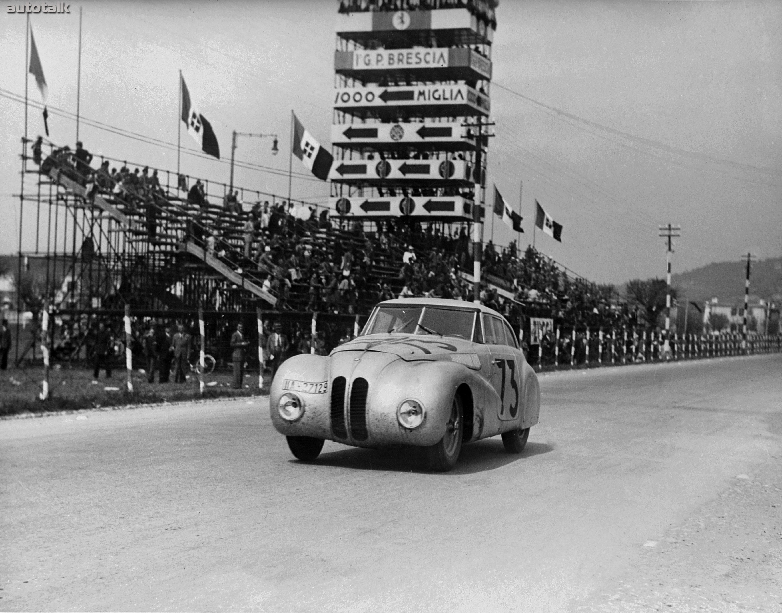 BMW 328 Kamm Coupé at Mille Miglia 1940