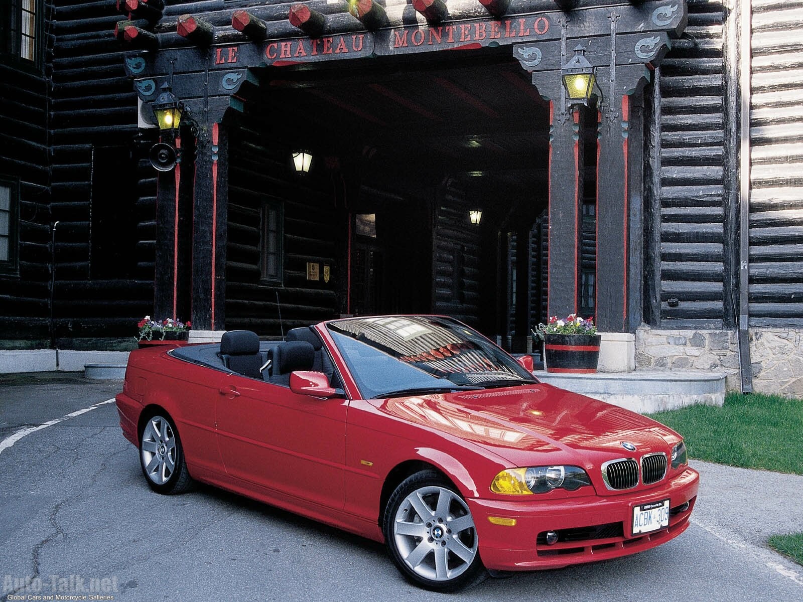 BMW  3Series, Red convertible