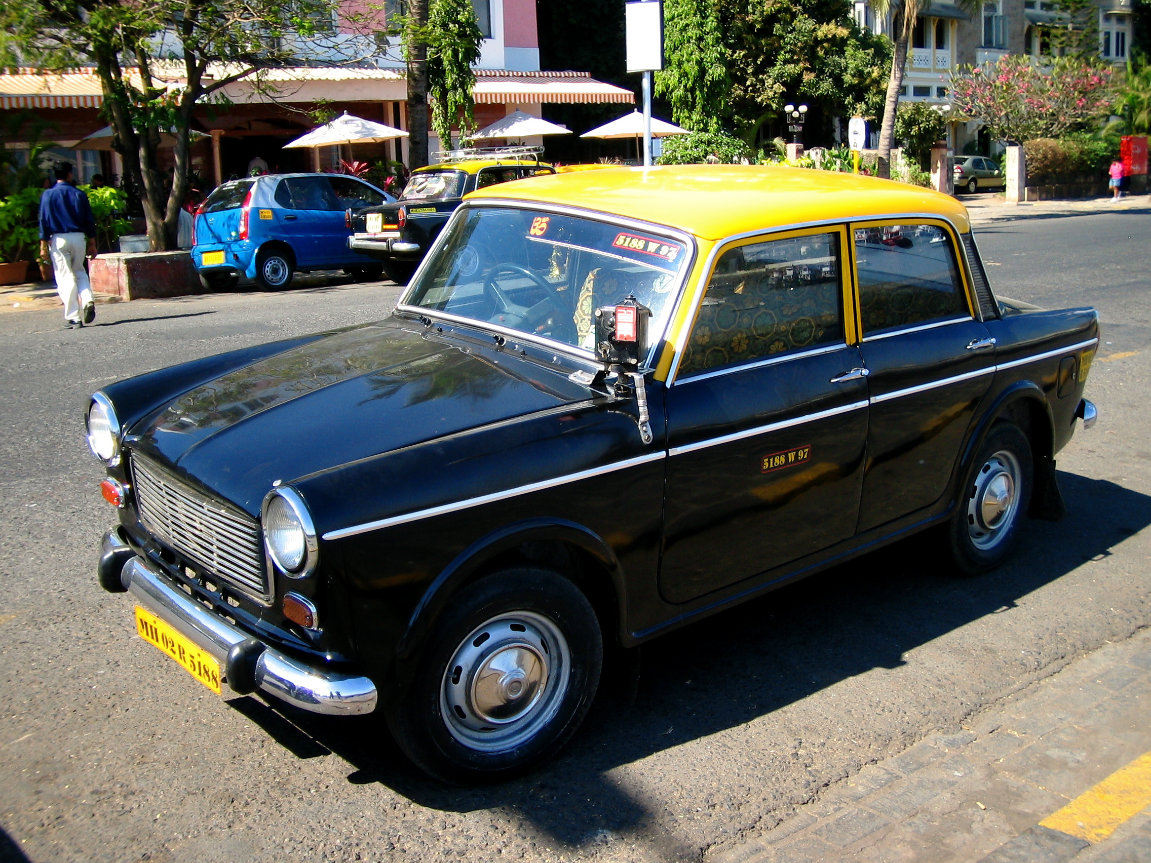 Bombay "Ambassador" Taxi