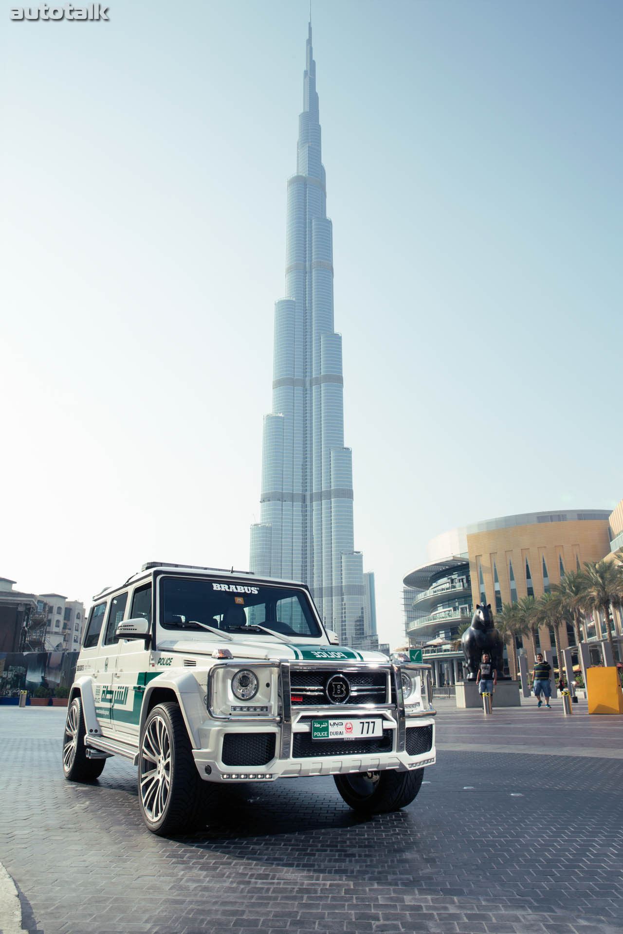 Brabus B63s 700 Widestar Dubai Police