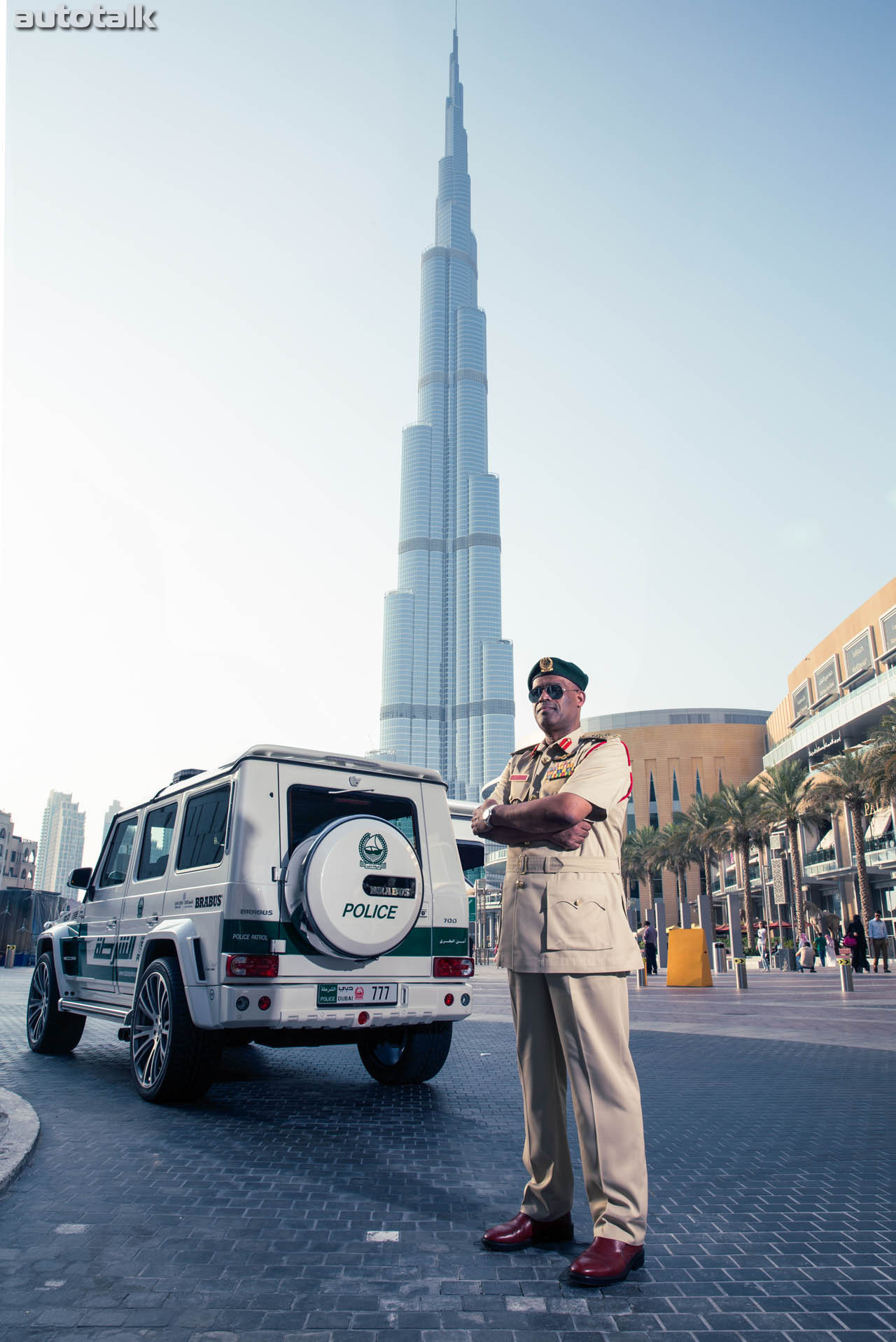 Brabus B63s 700 Widestar Dubai Police