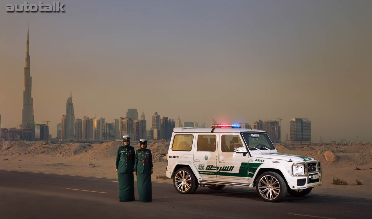 Brabus B63s 700 Widestar Dubai Police