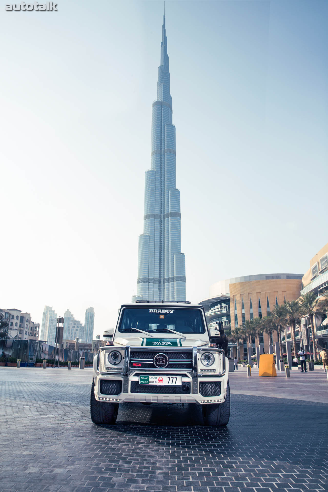 Brabus B63s 700 Widestar Dubai Police
