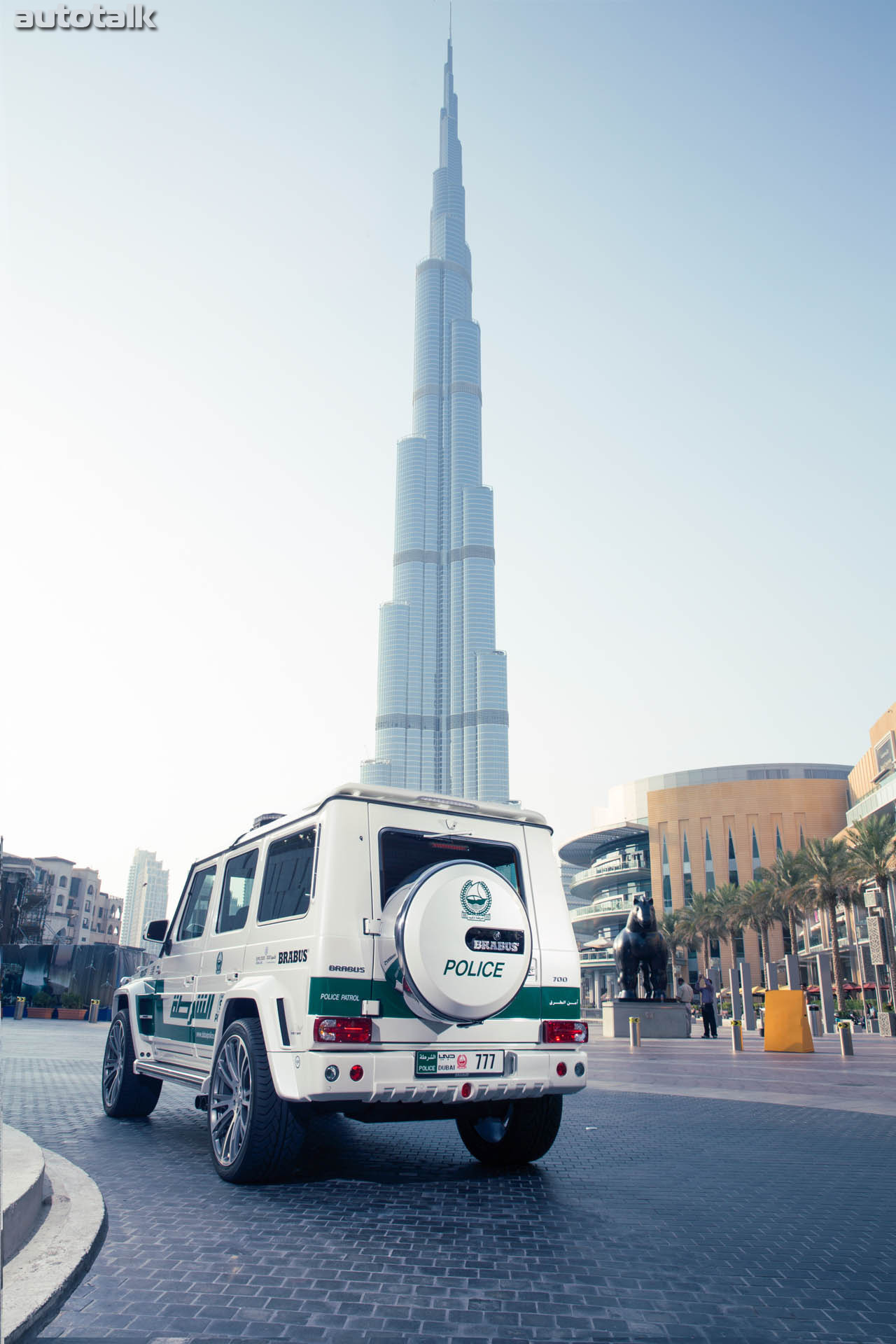 Brabus B63s 700 Widestar Dubai Police