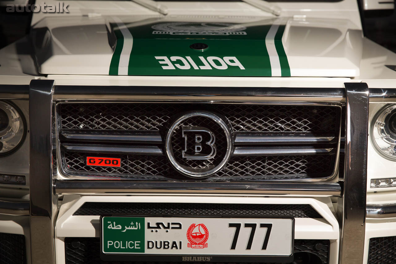 Brabus B63s 700 Widestar Dubai Police