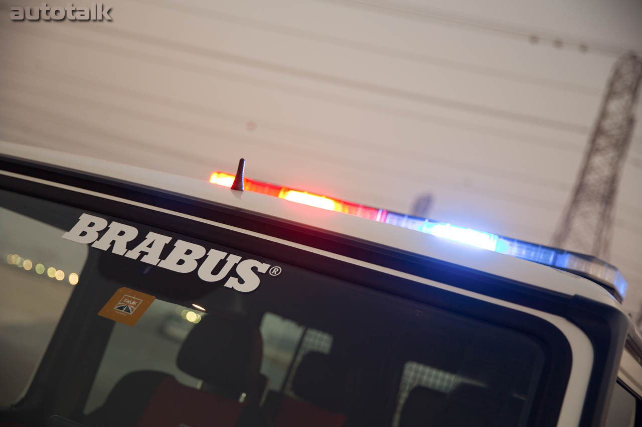 Brabus B63s 700 Widestar Dubai Police