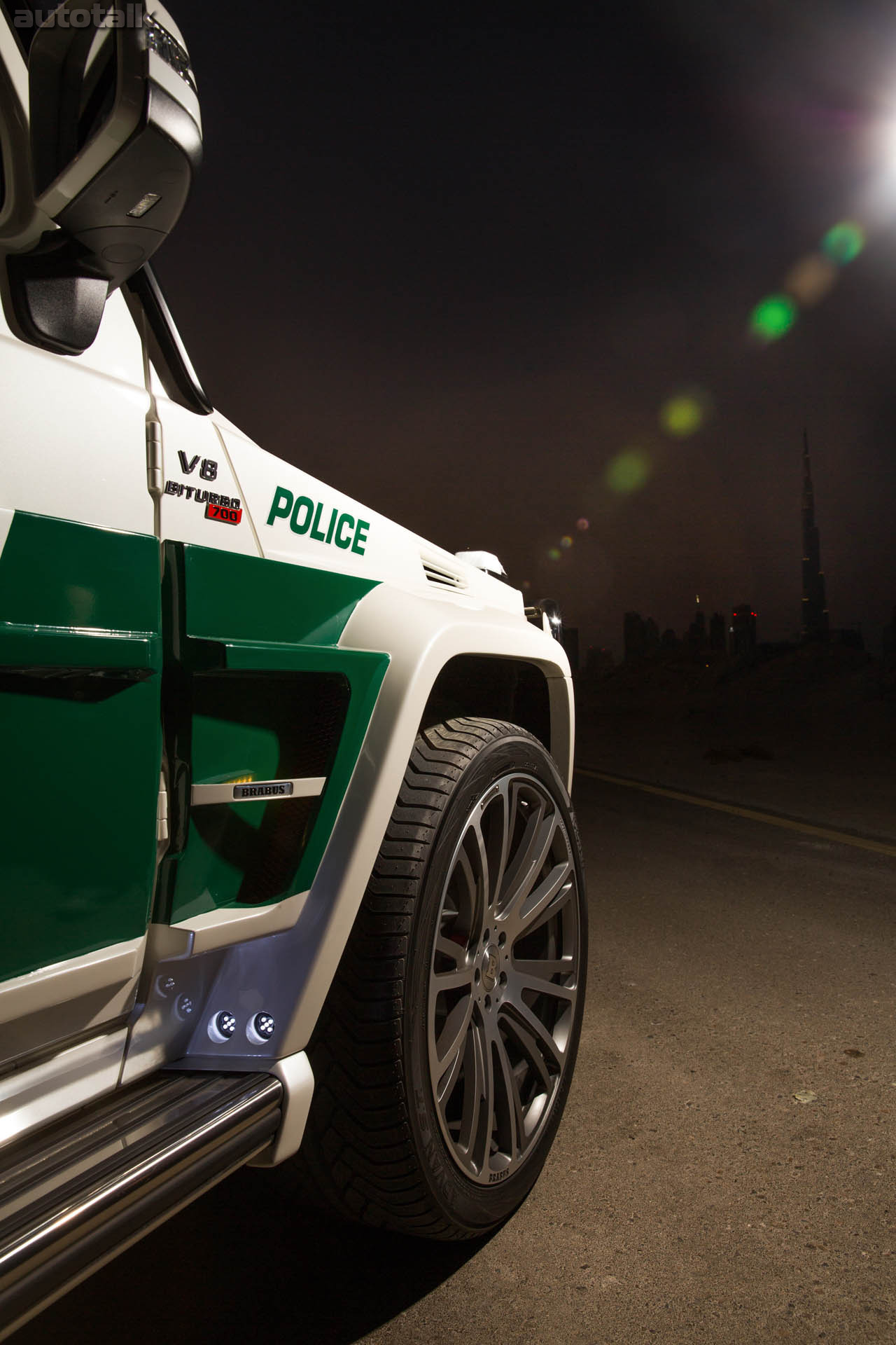Brabus B63s 700 Widestar Dubai Police