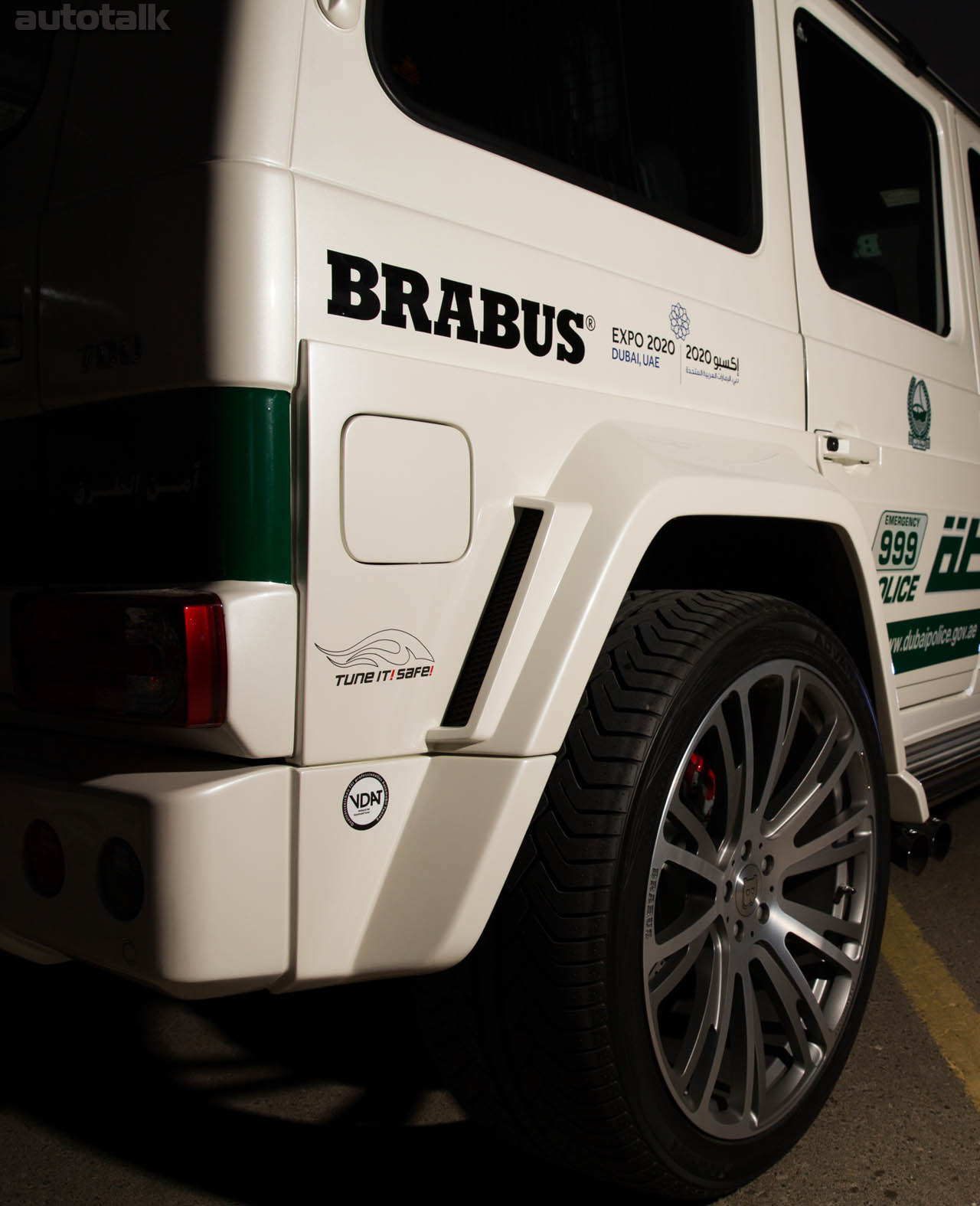 Brabus B63s 700 Widestar Dubai Police