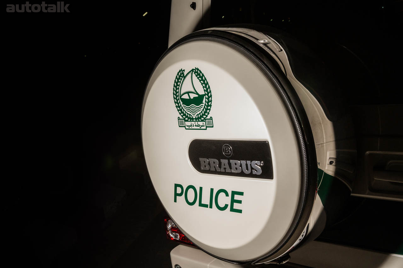 Brabus B63s 700 Widestar Dubai Police