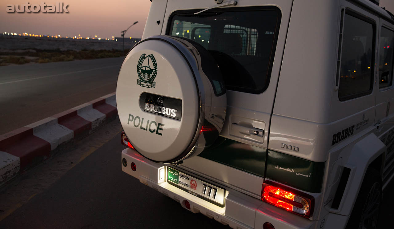 Brabus B63s 700 Widestar Dubai Police