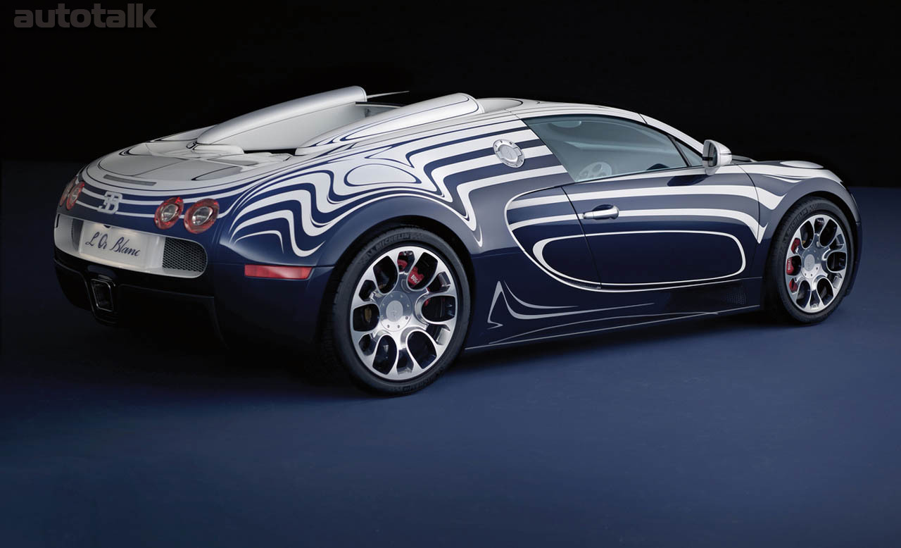 Bugatti Veyron Grand Sport L Or Blanc
