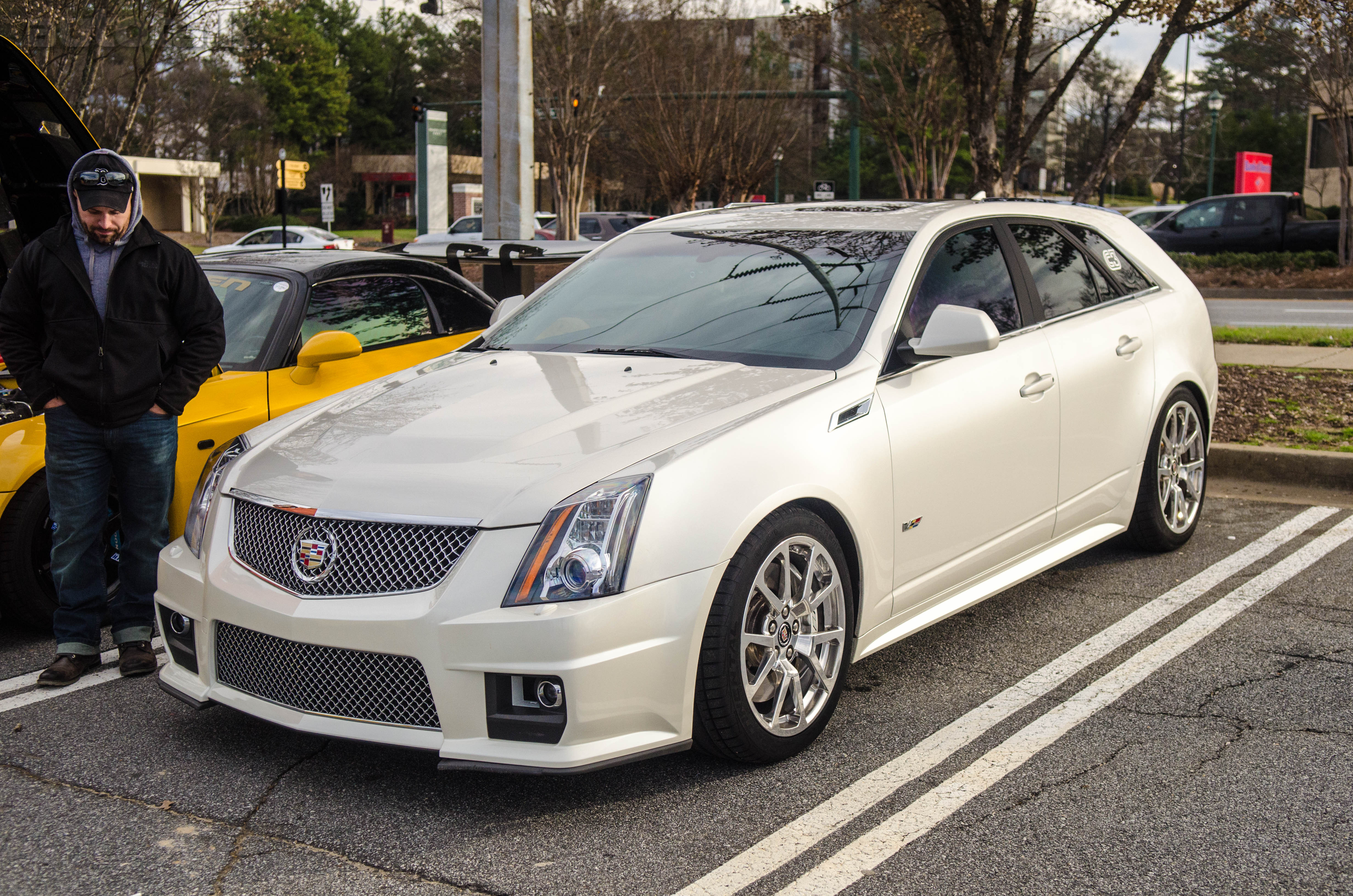 Cadillac CTS-V Wagon at Caffeine & Octane
