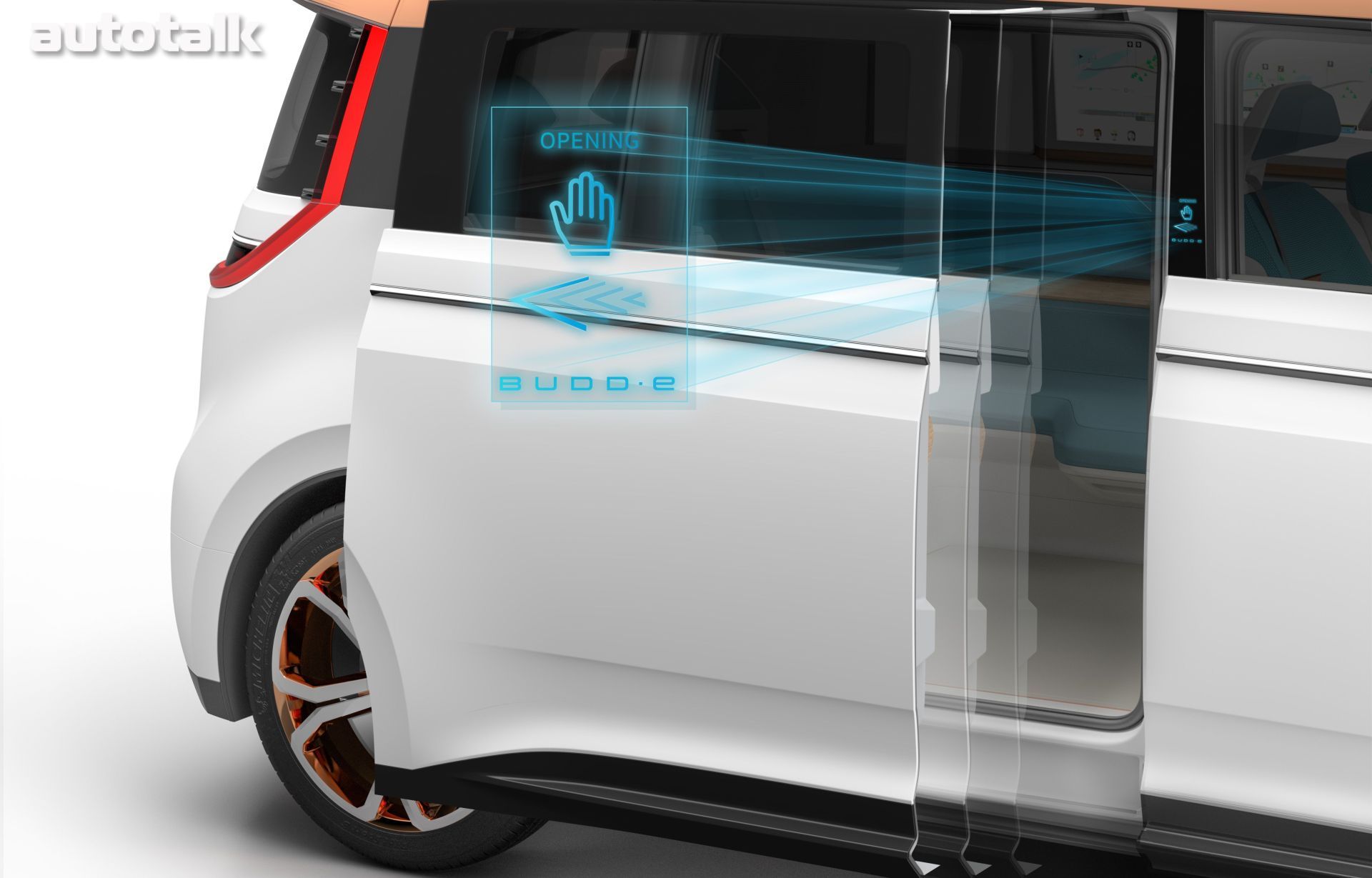 CES 2016: Electric Volkswagen Budd-e Concept Microbus