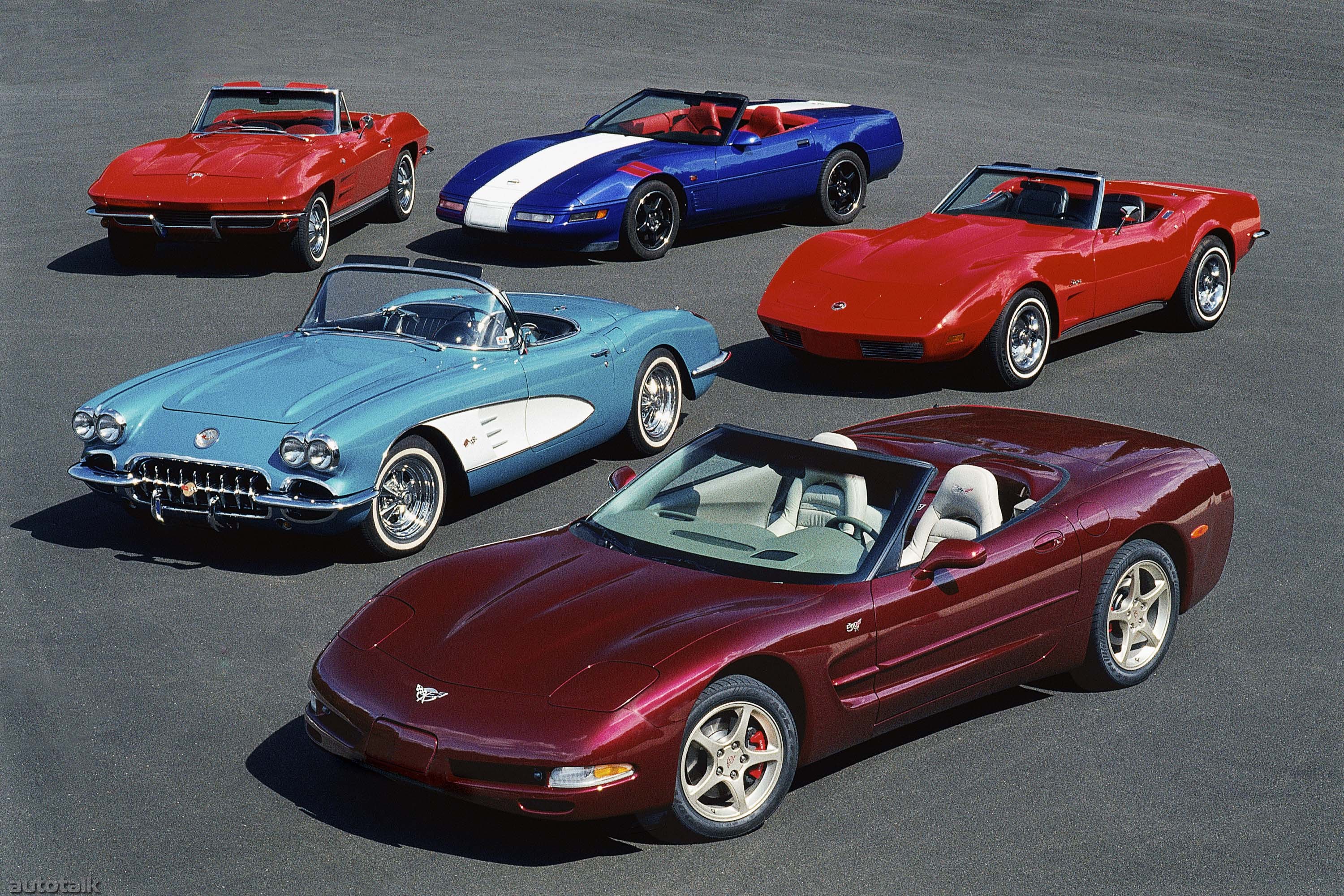 Chevrolet Corvettes C1-C5
