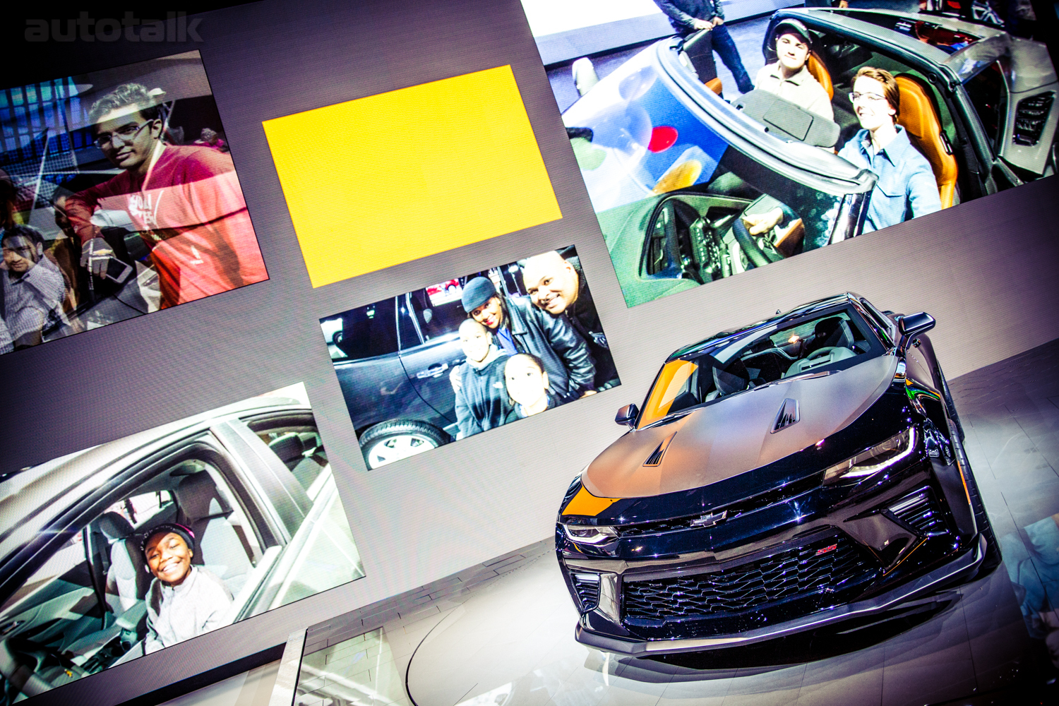Chevy Camaro at 2016 Chicago Auto Show