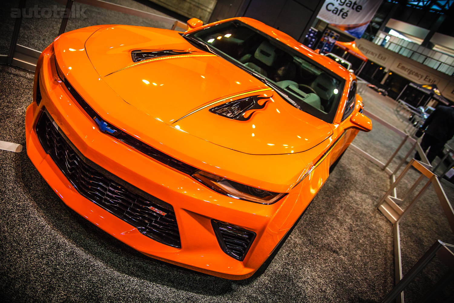 Chevy Camaro at 2016 Chicago Auto Show