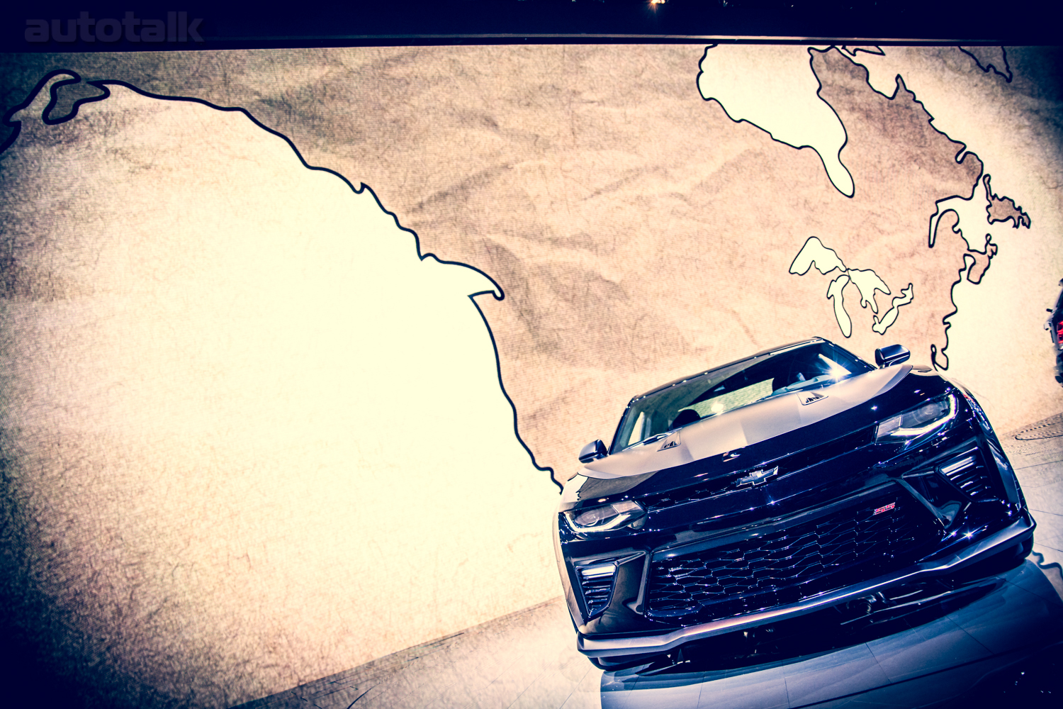 Chevy Camaro SS at 2016 Chicago Auto Show