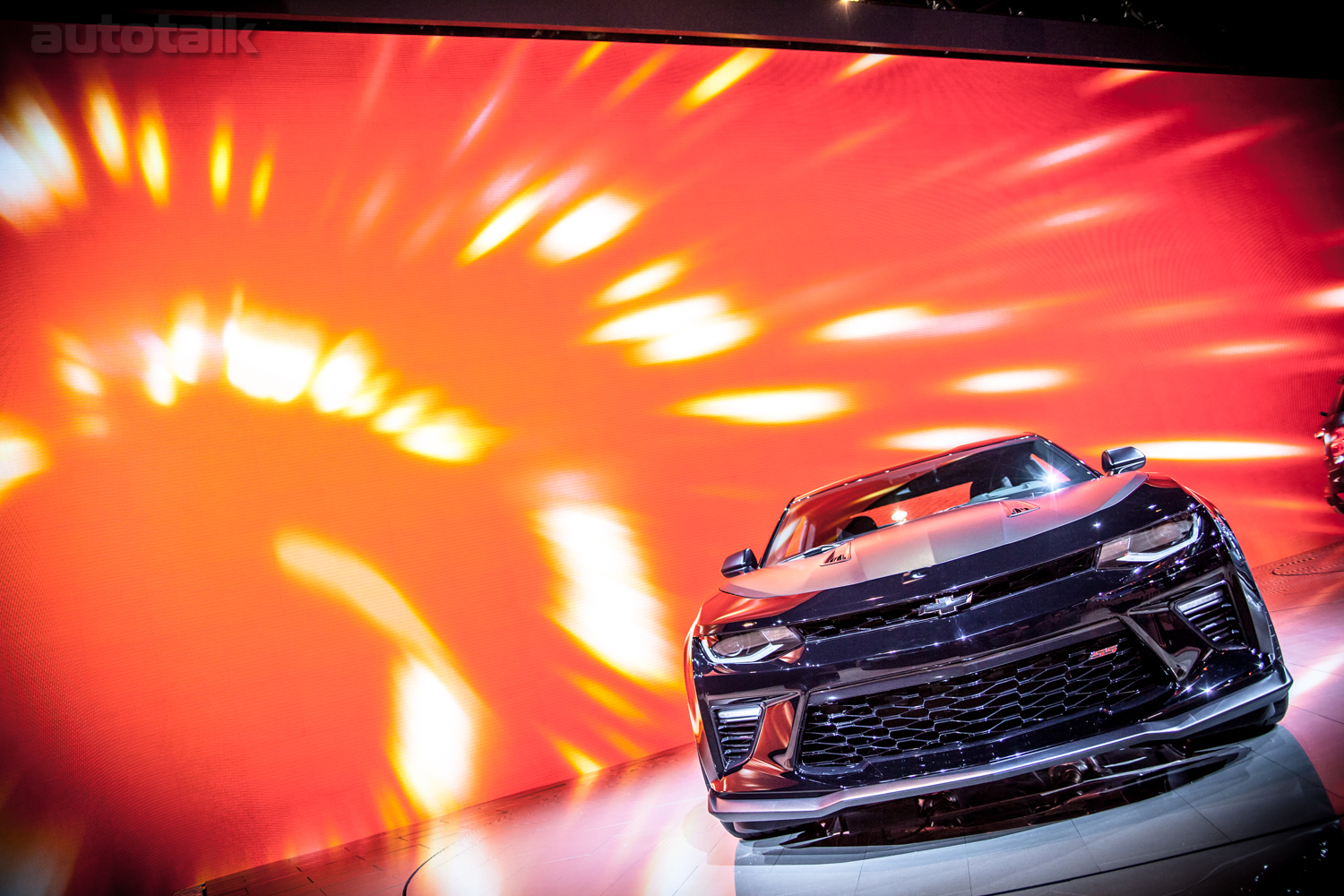 Chevy Camaro SS at 2016 Chicago Auto Show