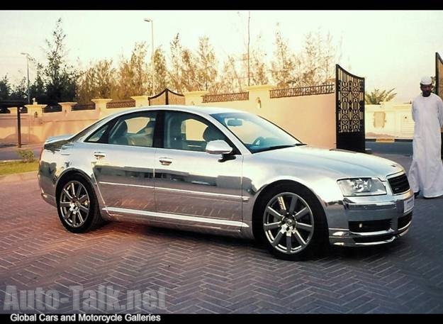 Chromed Out Audi - Dubai