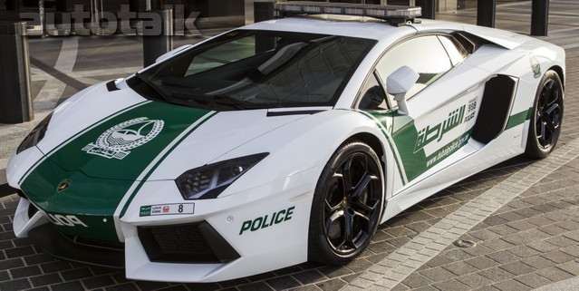 Dubai Police Lamborghini Aventador