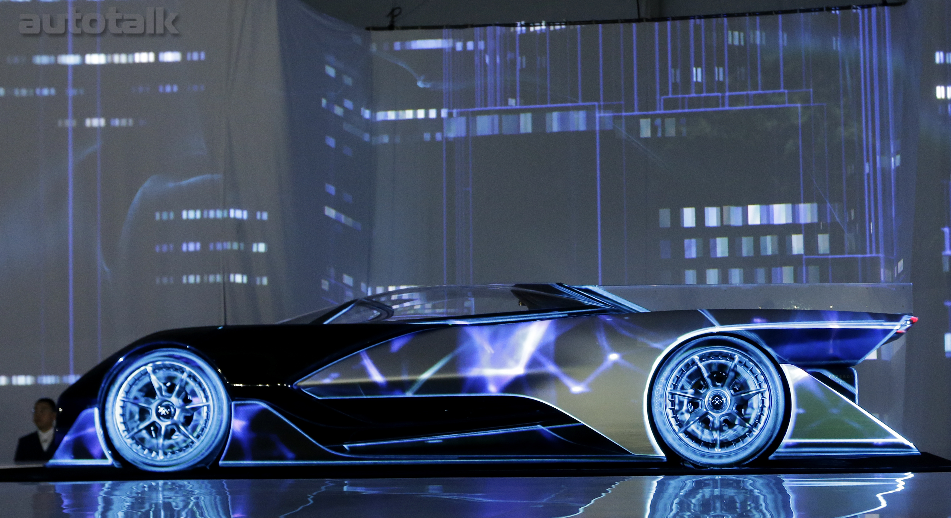Faraday Future FFZERO1 Concept CES 2016