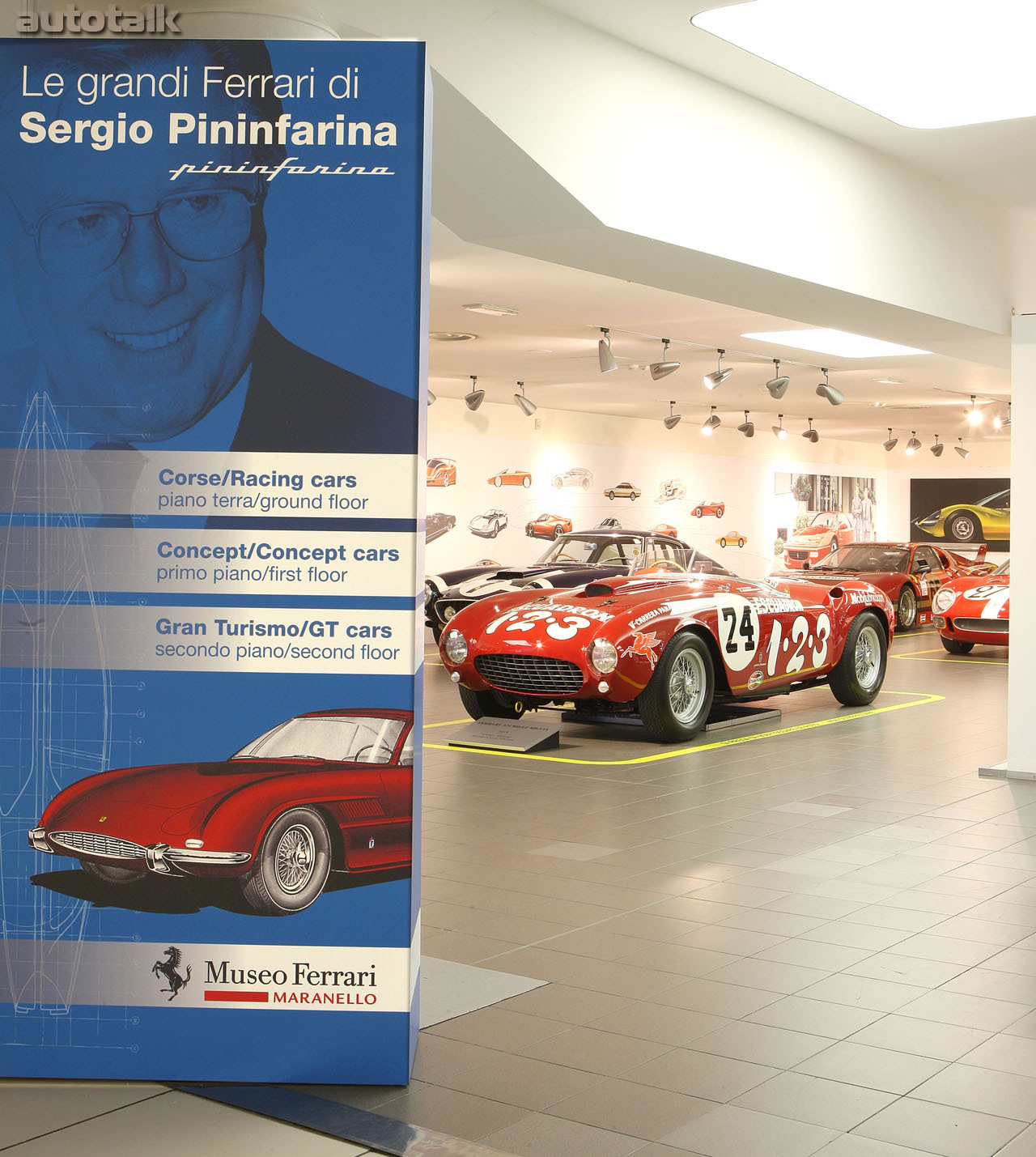 Ferrari Museum Pininfarina Exhibit